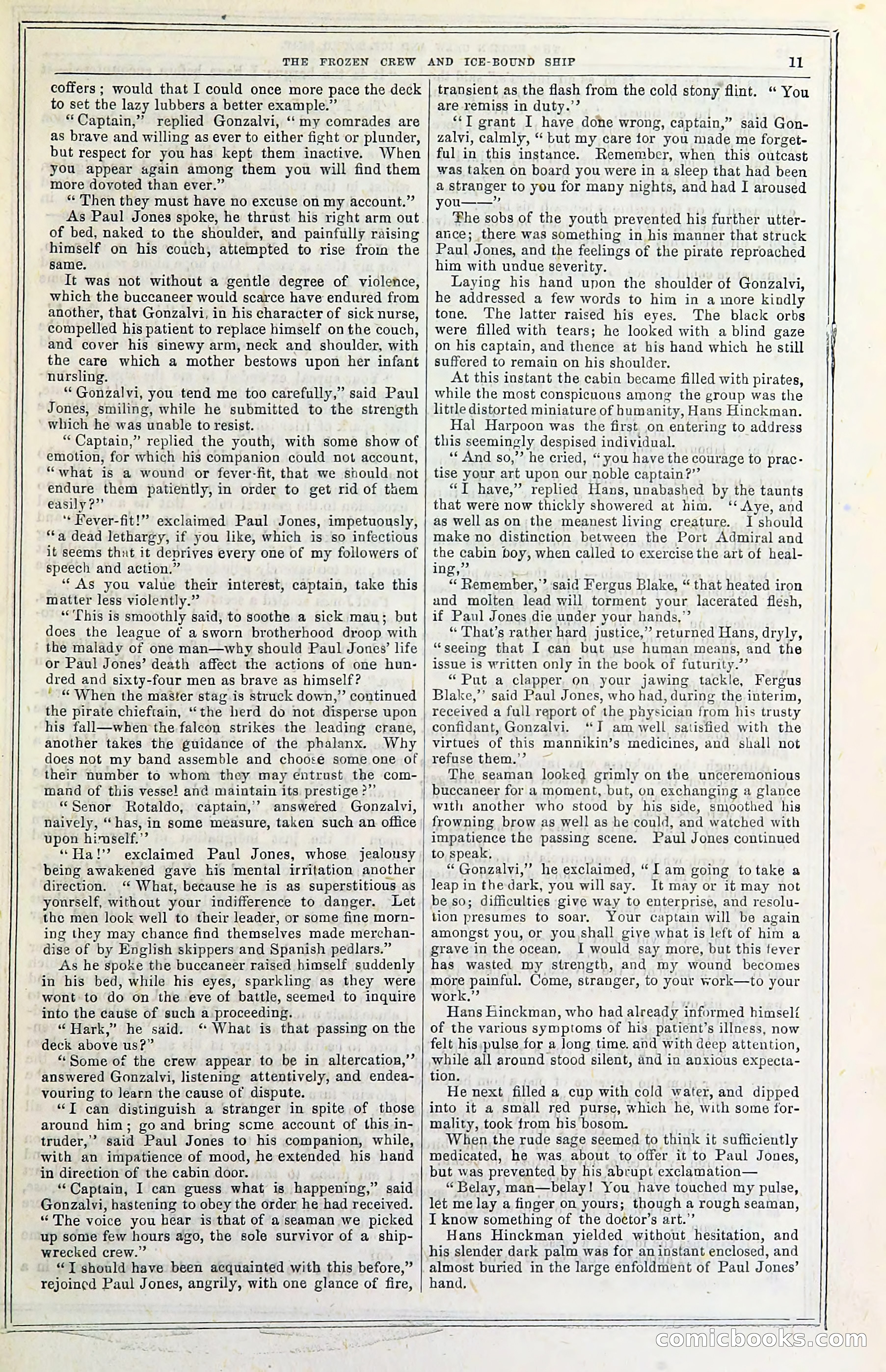 The Frozen Crew Of The Ice-Bound Ship; Or, Terrors Of The Arctic Region — page 17 of 98