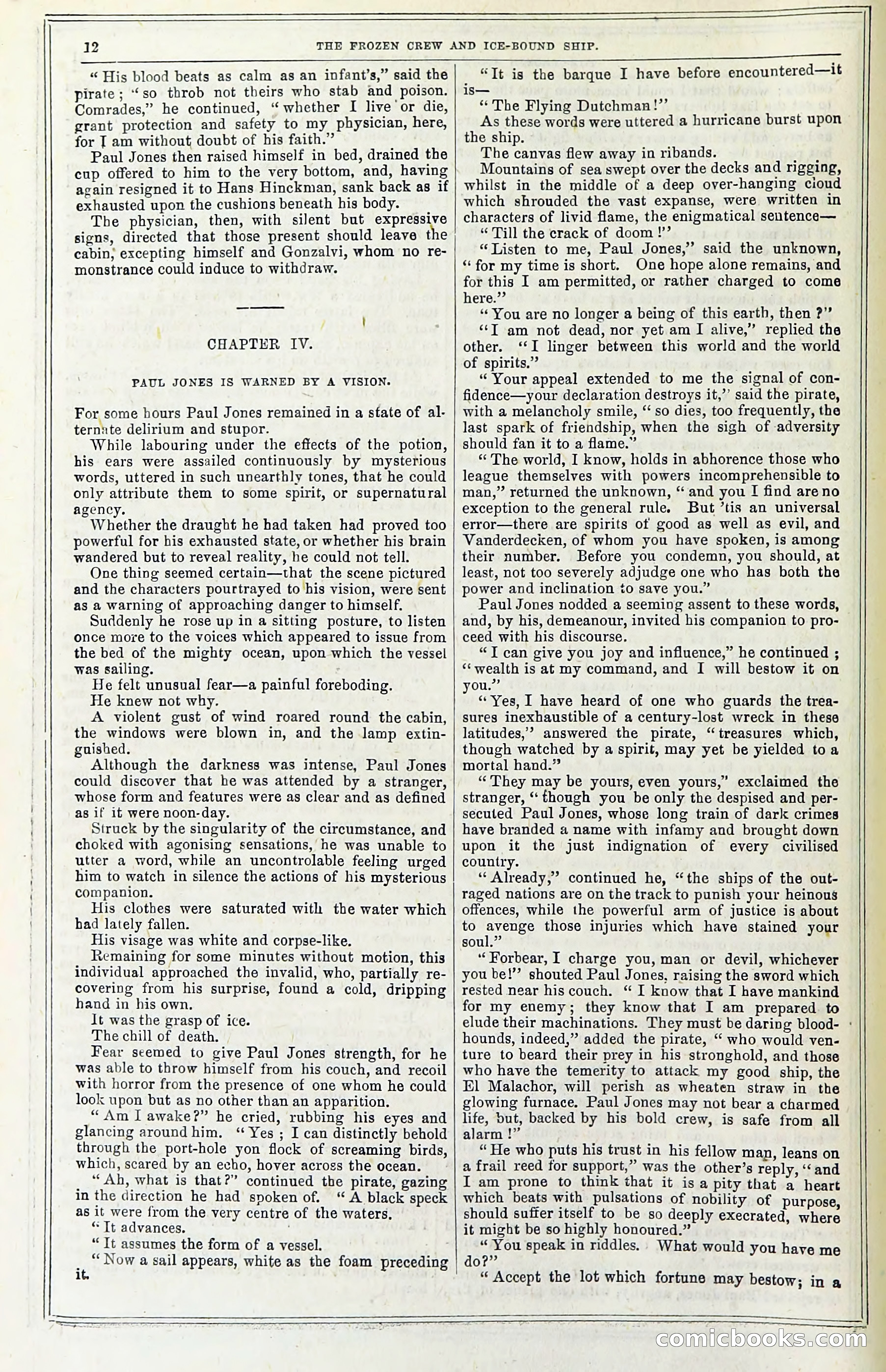 The Frozen Crew Of The Ice-Bound Ship; Or, Terrors Of The Arctic Region — page 18 of 98