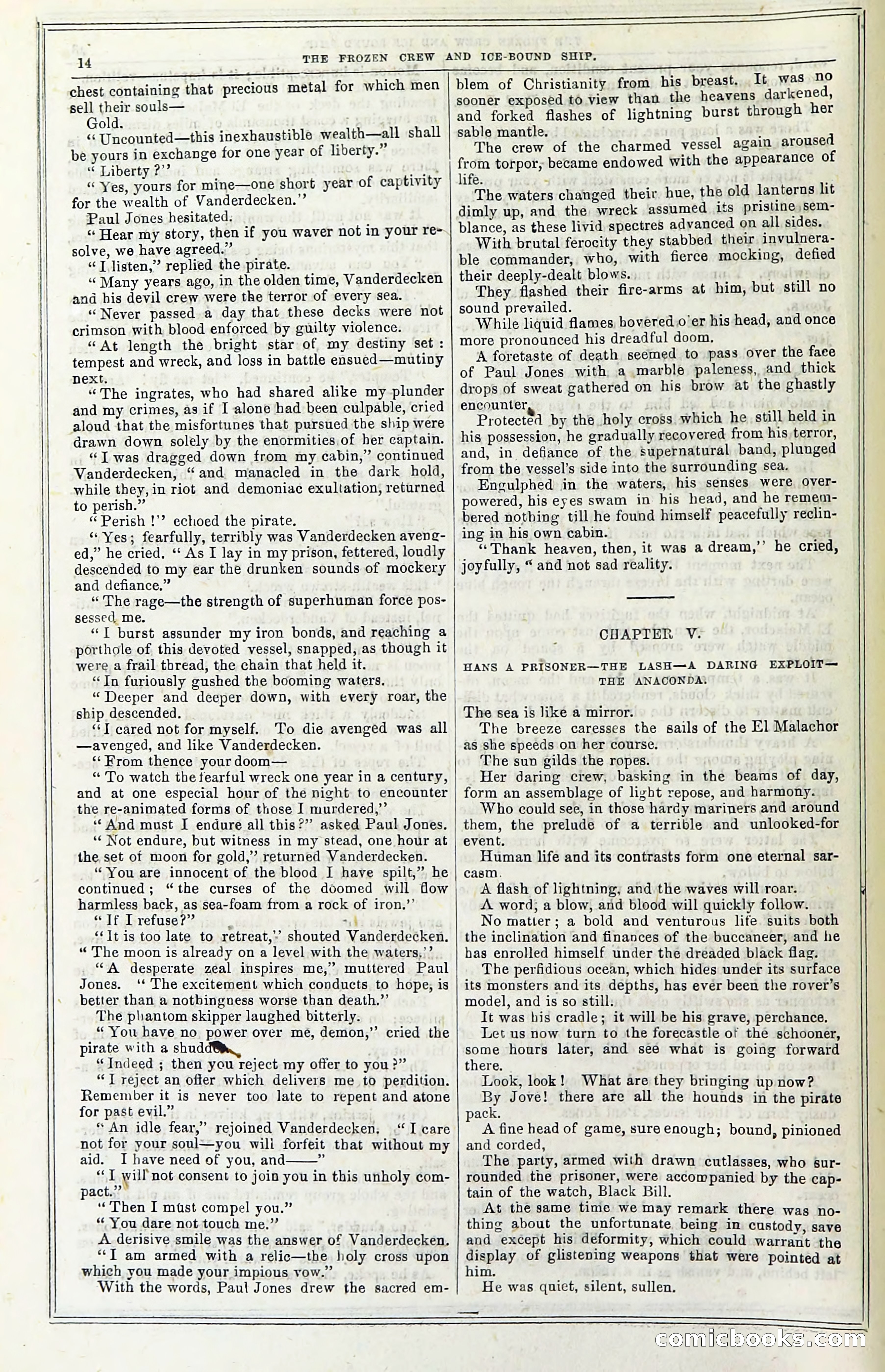 The Frozen Crew Of The Ice-Bound Ship; Or, Terrors Of The Arctic Region — page 20 of 98