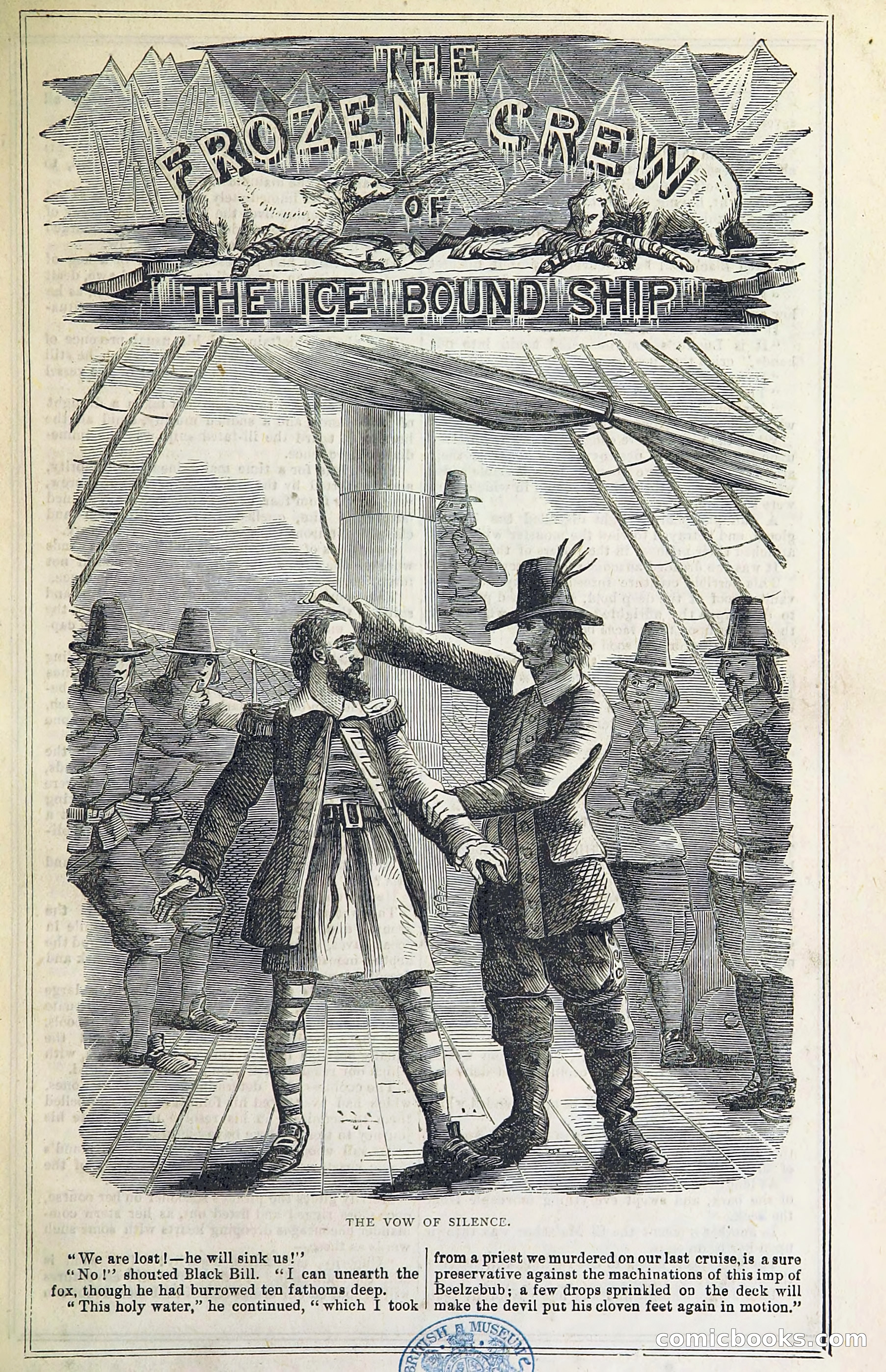 The Frozen Crew Of The Ice-Bound Ship; Or, Terrors Of The Arctic Region — page 23 of 98
