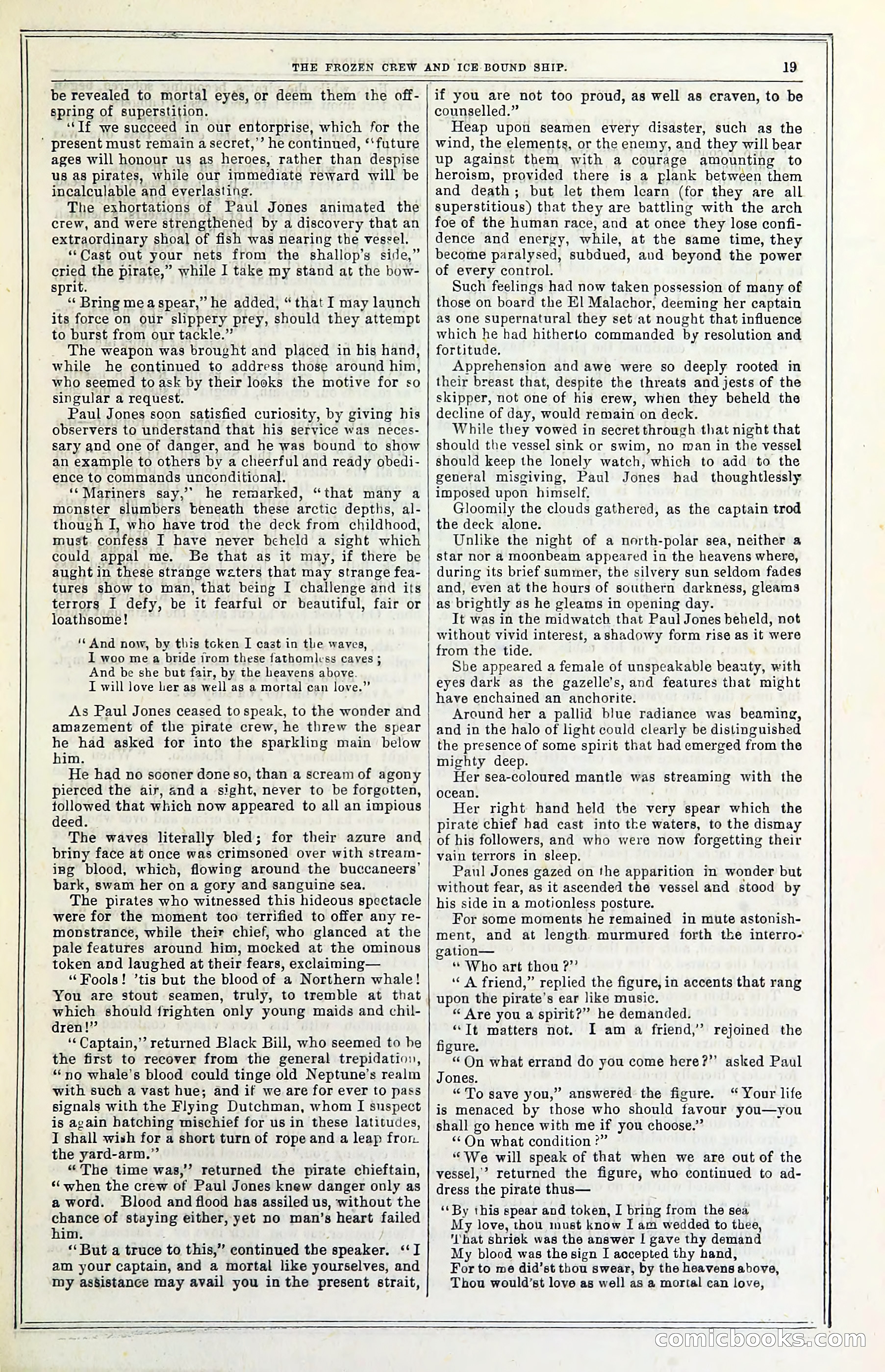 The Frozen Crew Of The Ice-Bound Ship; Or, Terrors Of The Arctic Region — page 25 of 98