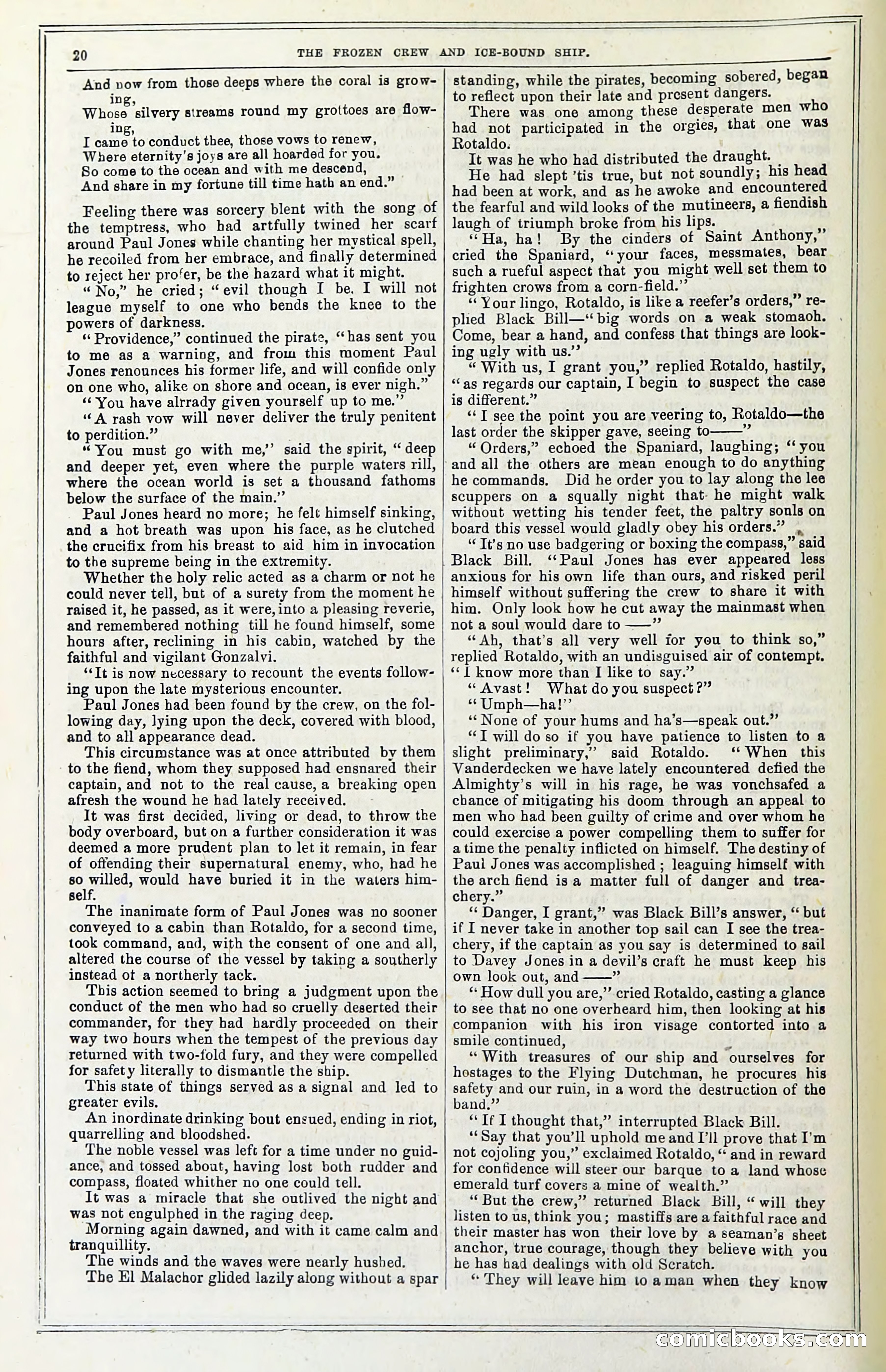The Frozen Crew Of The Ice-Bound Ship; Or, Terrors Of The Arctic Region — page 26 of 98