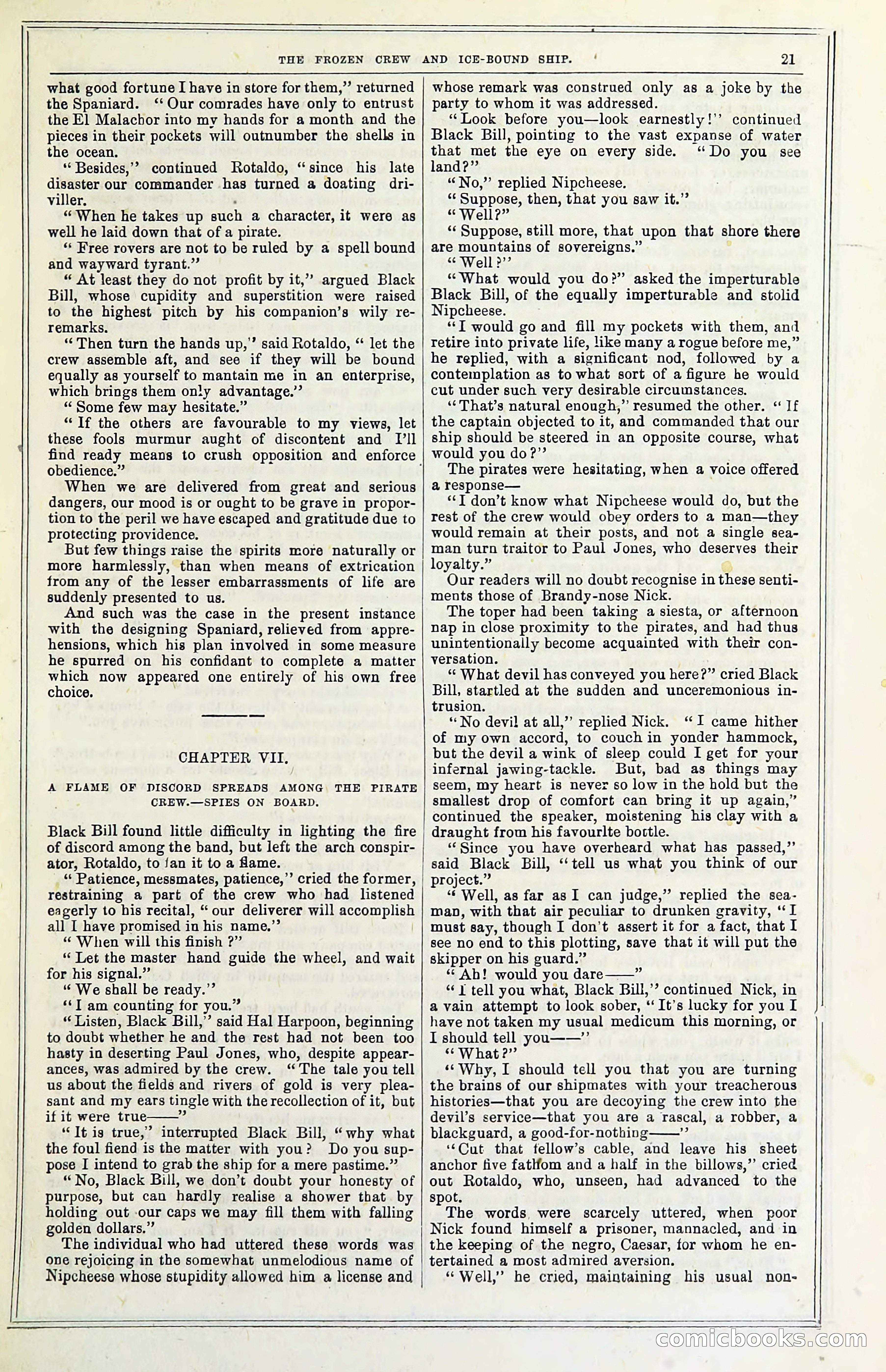 The Frozen Crew Of The Ice-Bound Ship; Or, Terrors Of The Arctic Region — page 27 of 98