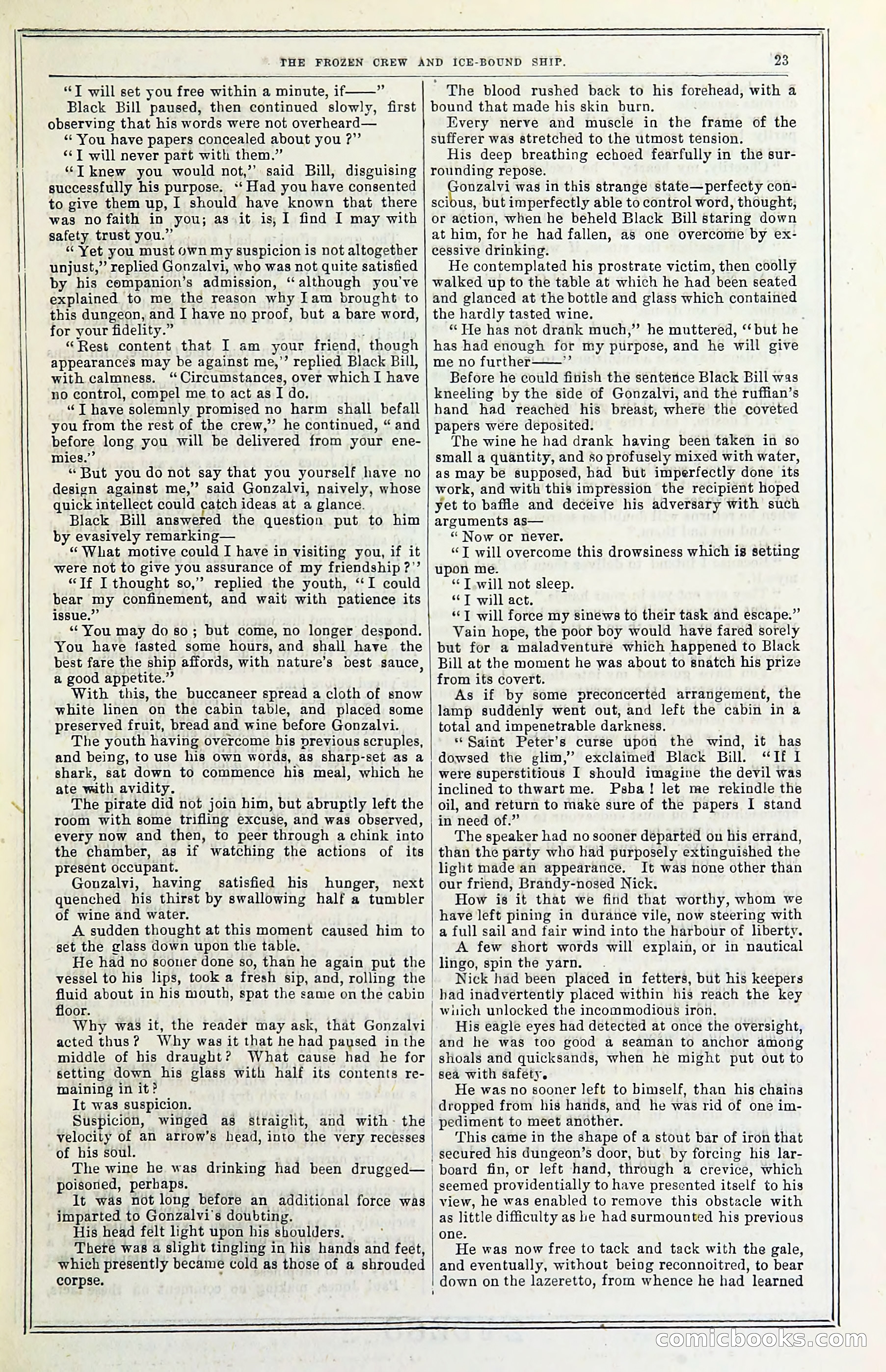 The Frozen Crew Of The Ice-Bound Ship; Or, Terrors Of The Arctic Region — page 29 of 98