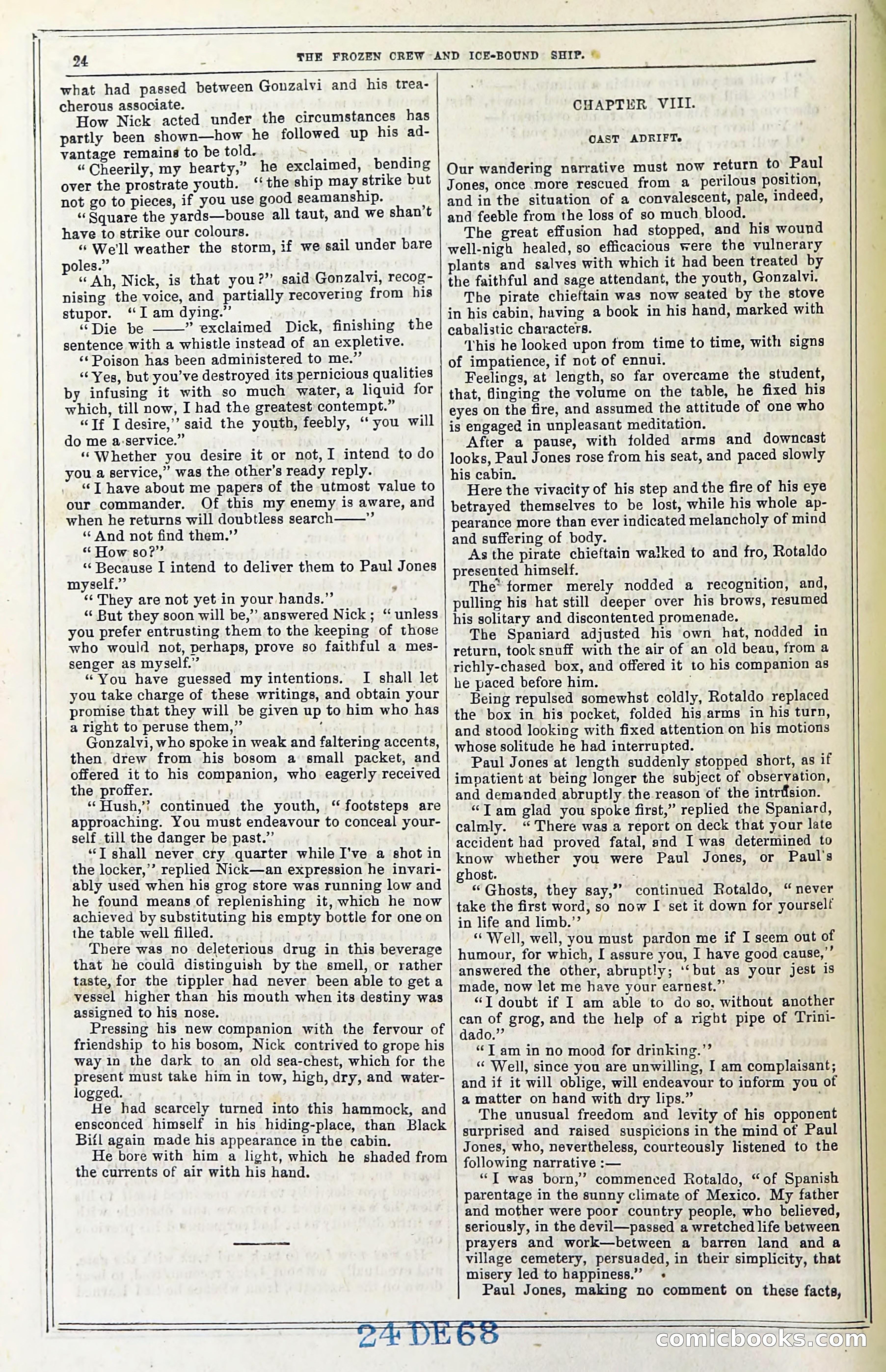 The Frozen Crew Of The Ice-Bound Ship; Or, Terrors Of The Arctic Region — page 30 of 98