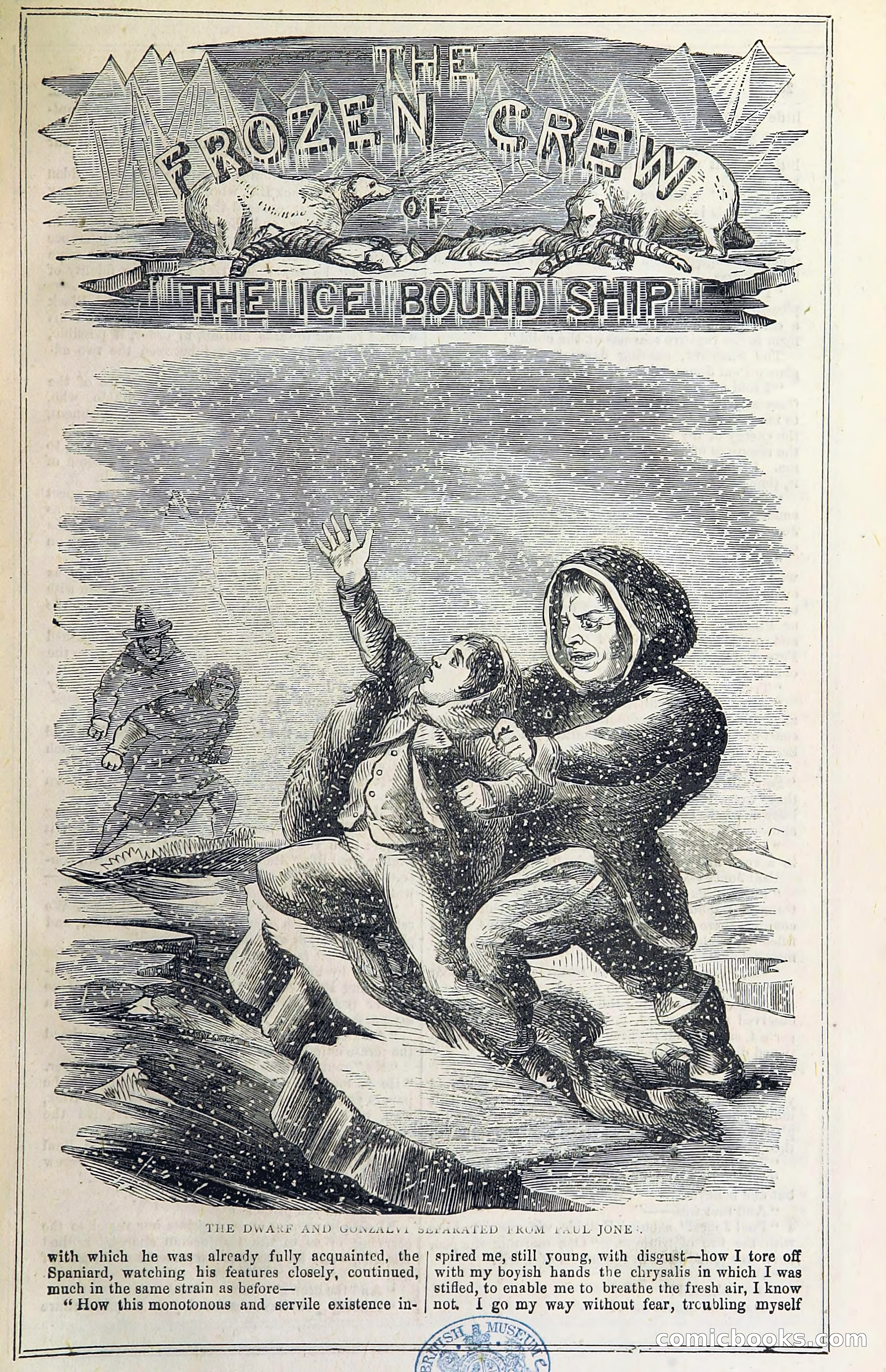 The Frozen Crew Of The Ice-Bound Ship; Or, Terrors Of The Arctic Region — page 33 of 98