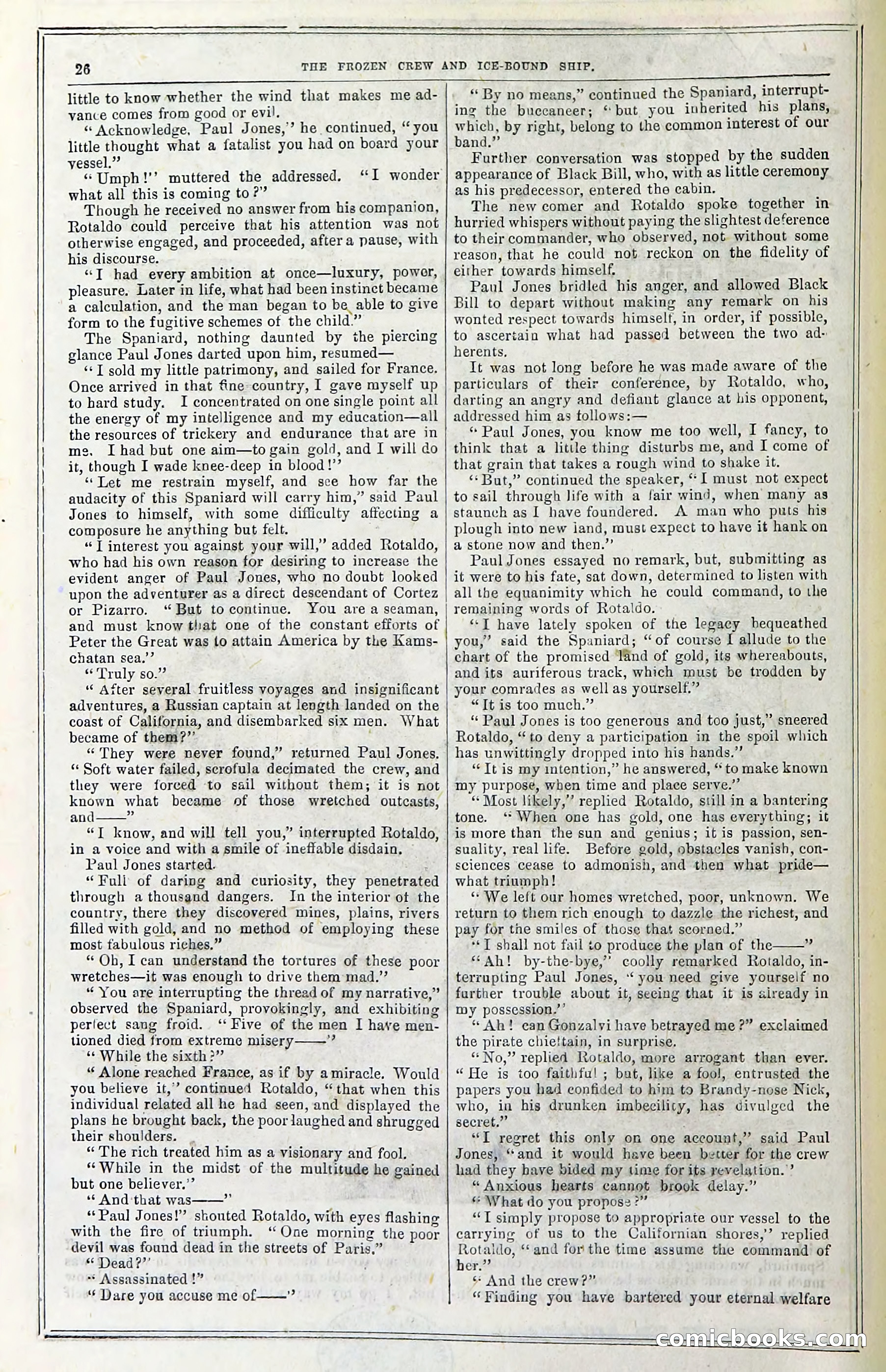 The Frozen Crew Of The Ice-Bound Ship; Or, Terrors Of The Arctic Region — page 34 of 98
