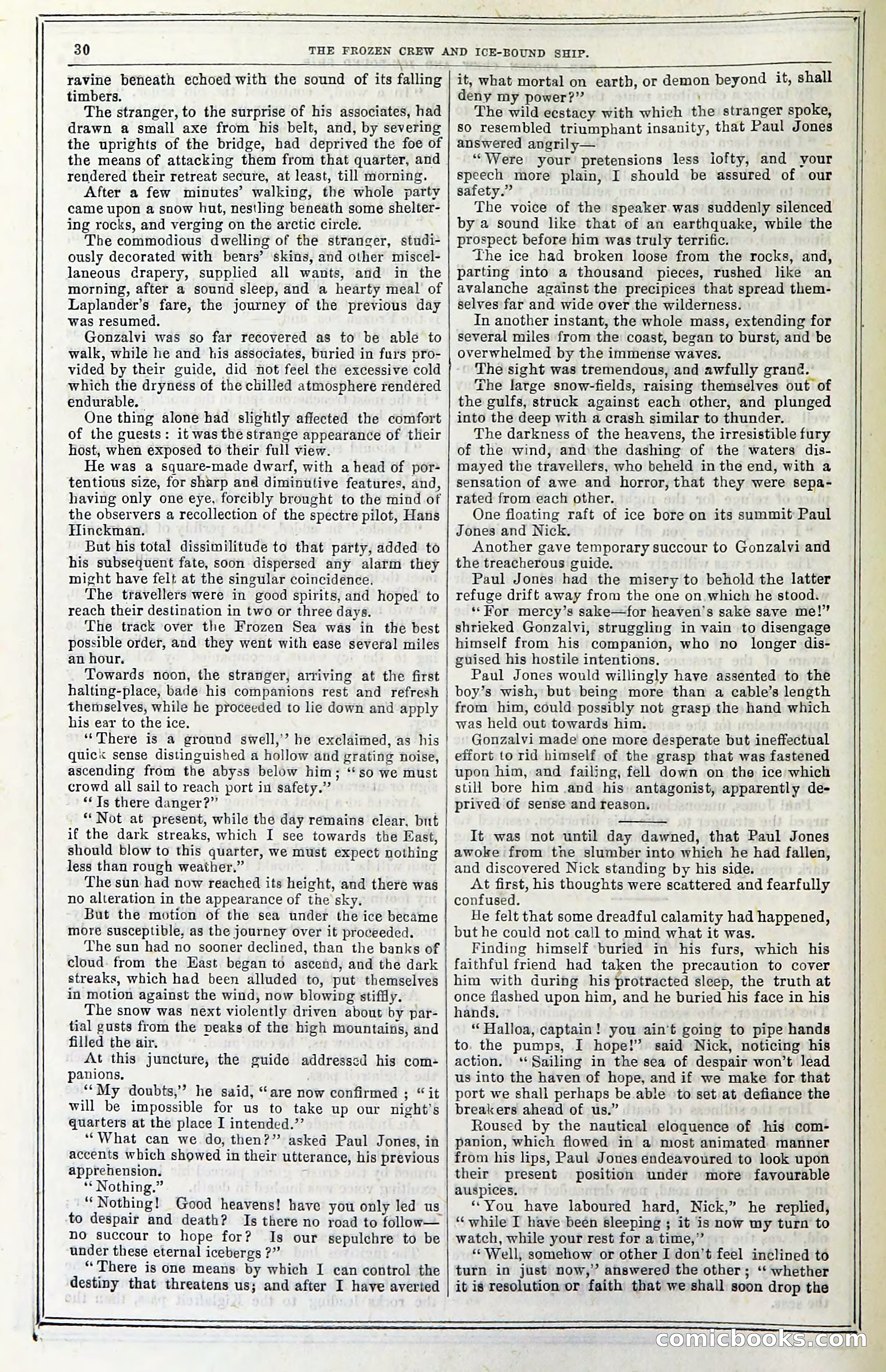 The Frozen Crew Of The Ice-Bound Ship; Or, Terrors Of The Arctic Region — page 38 of 98