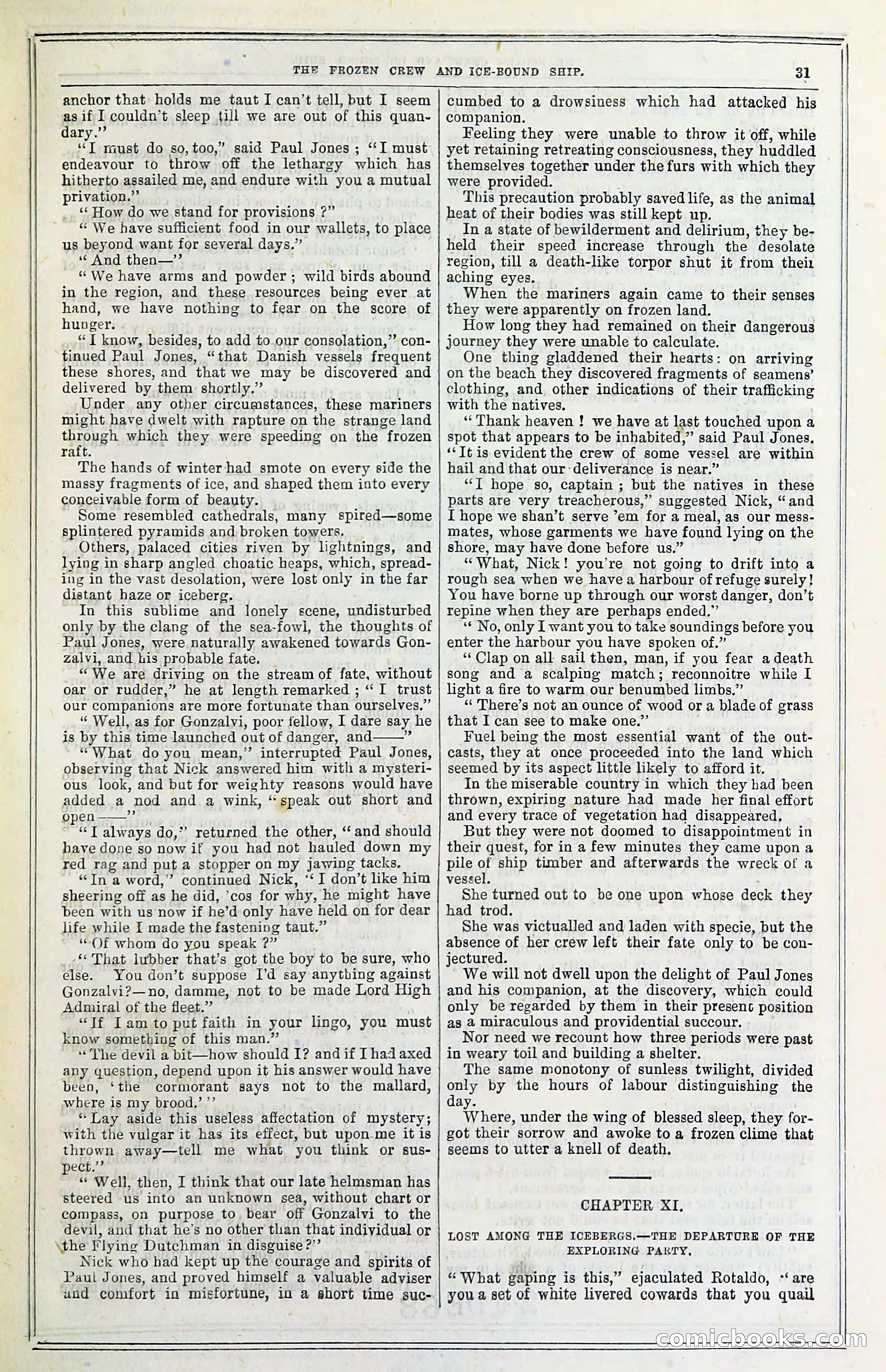 The Frozen Crew Of The Ice-Bound Ship; Or, Terrors Of The Arctic Region — page 39 of 98