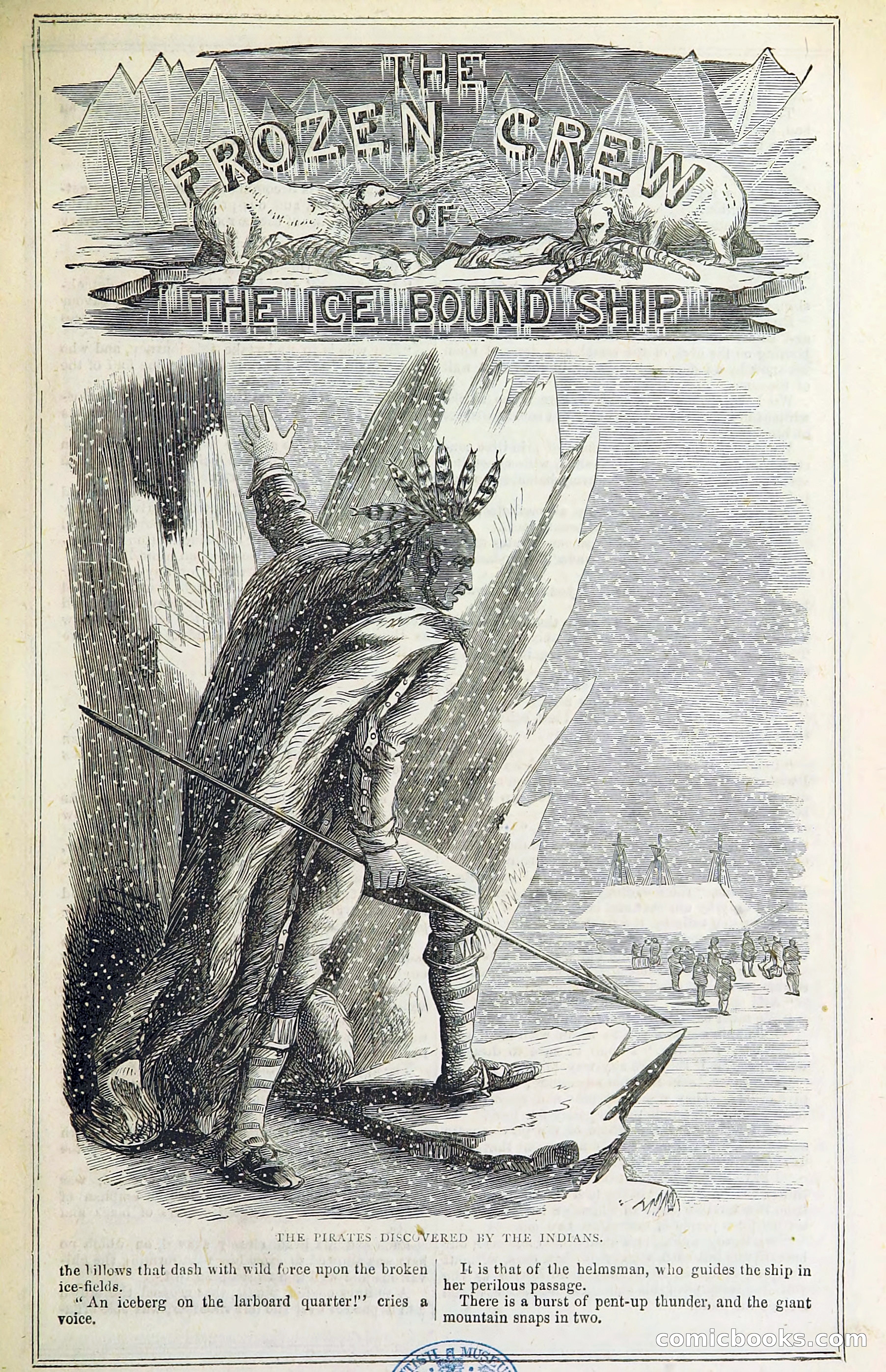 The Frozen Crew Of The Ice-Bound Ship; Or, Terrors Of The Arctic Region — page 41 of 98