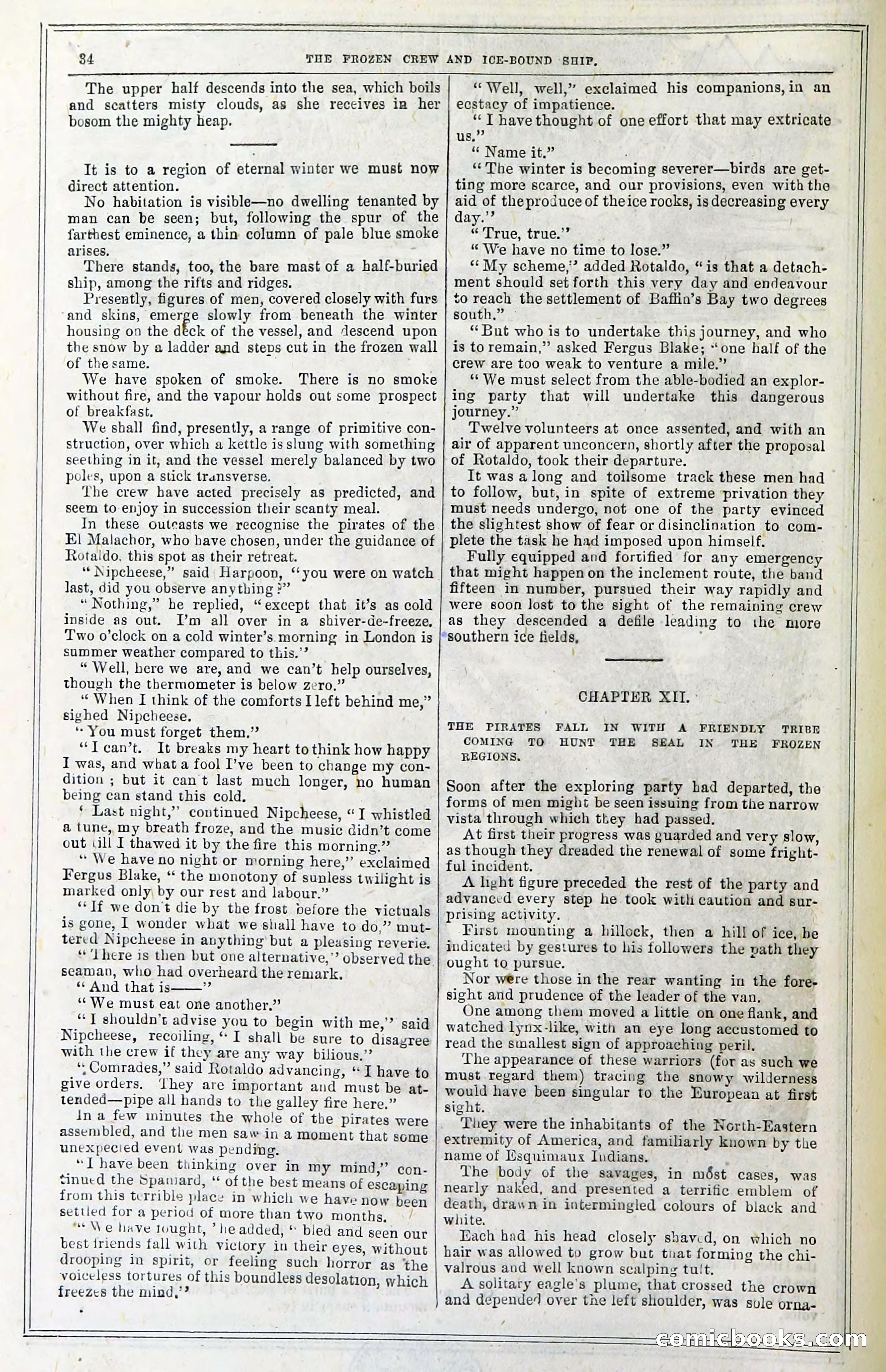 The Frozen Crew Of The Ice-Bound Ship; Or, Terrors Of The Arctic Region — page 42 of 98