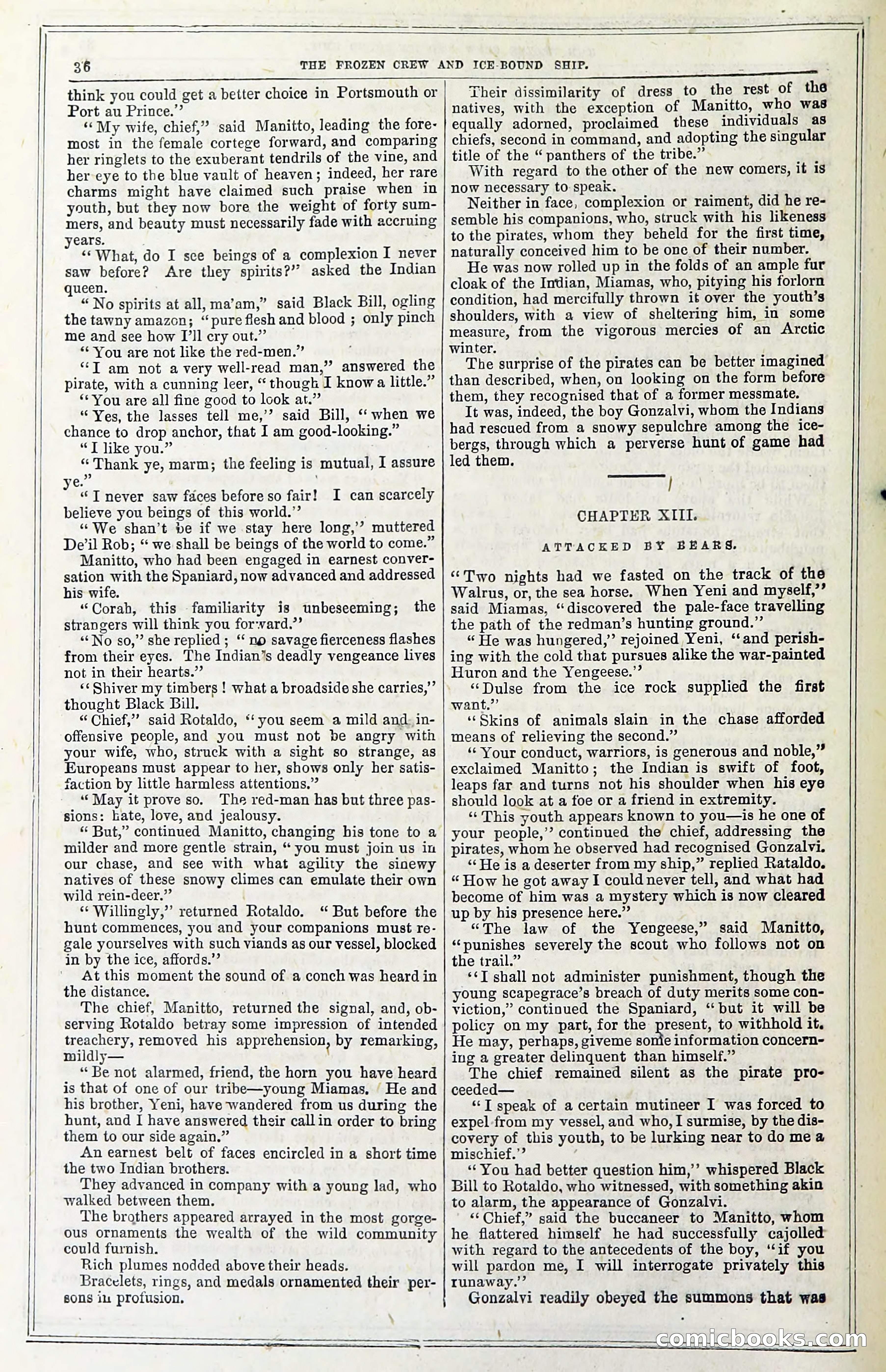The Frozen Crew Of The Ice-Bound Ship; Or, Terrors Of The Arctic Region — page 44 of 98