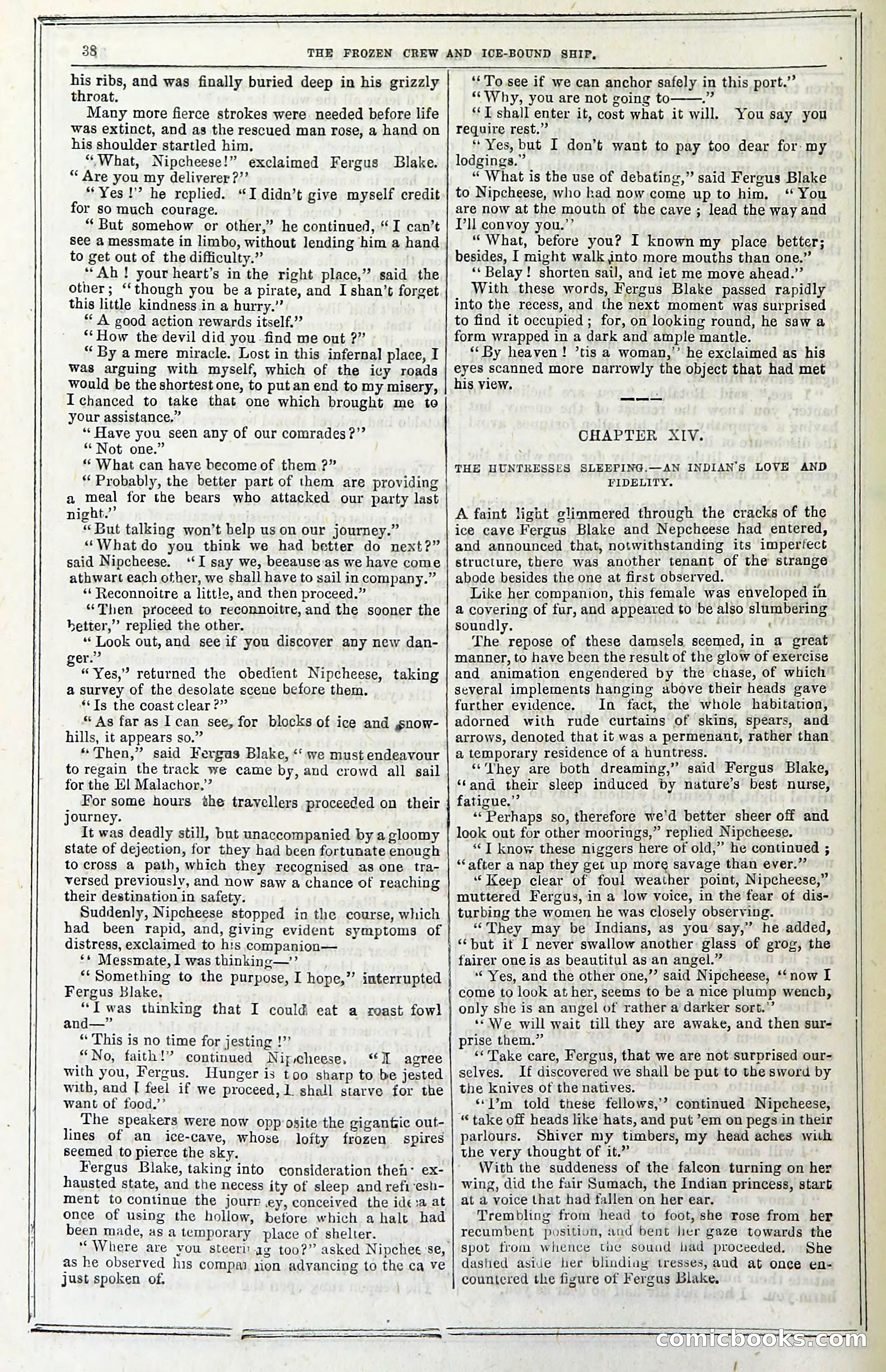 The Frozen Crew Of The Ice-Bound Ship; Or, Terrors Of The Arctic Region — page 46 of 98