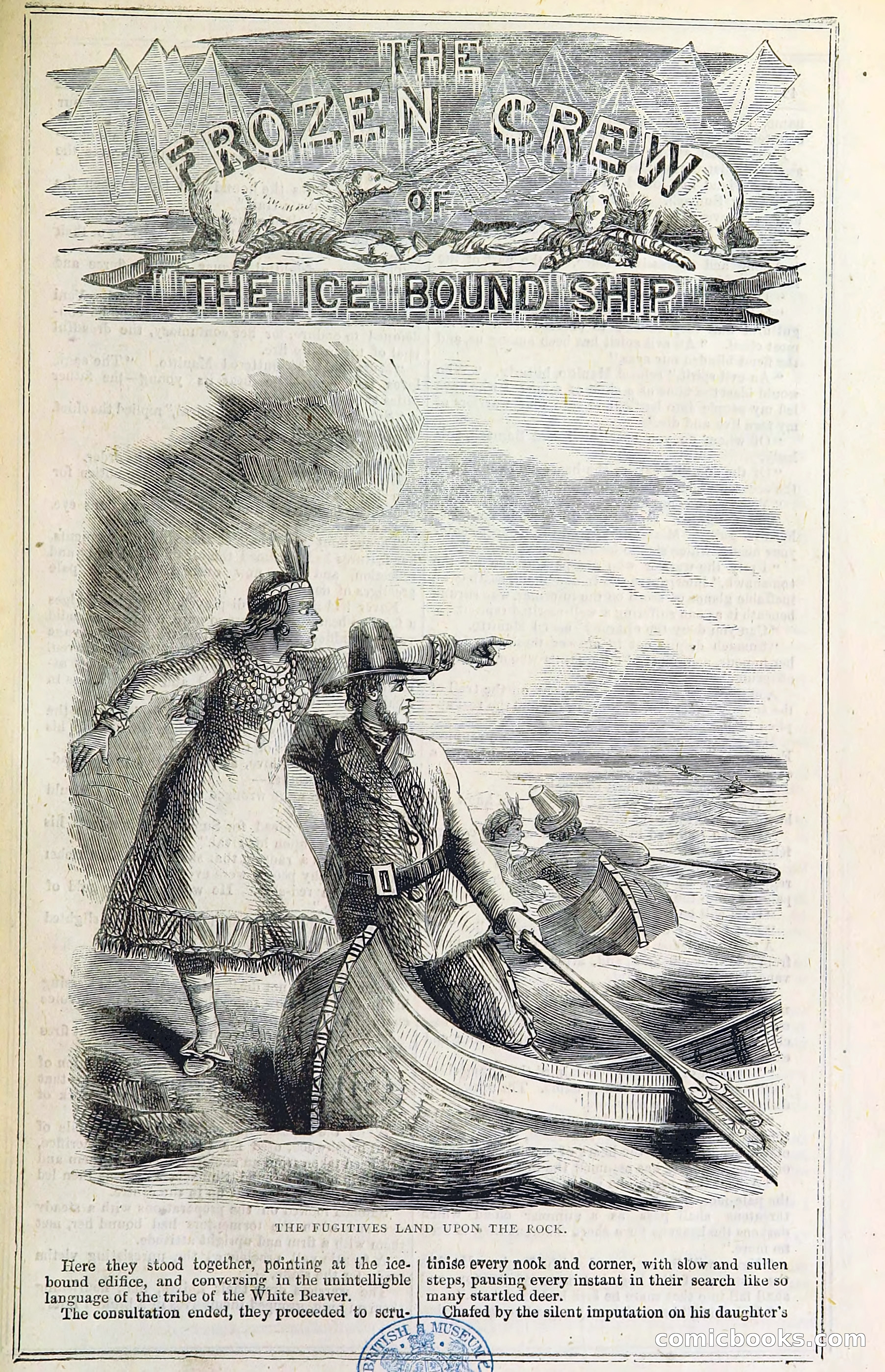 The Frozen Crew Of The Ice-Bound Ship; Or, Terrors Of The Arctic Region — page 51 of 98