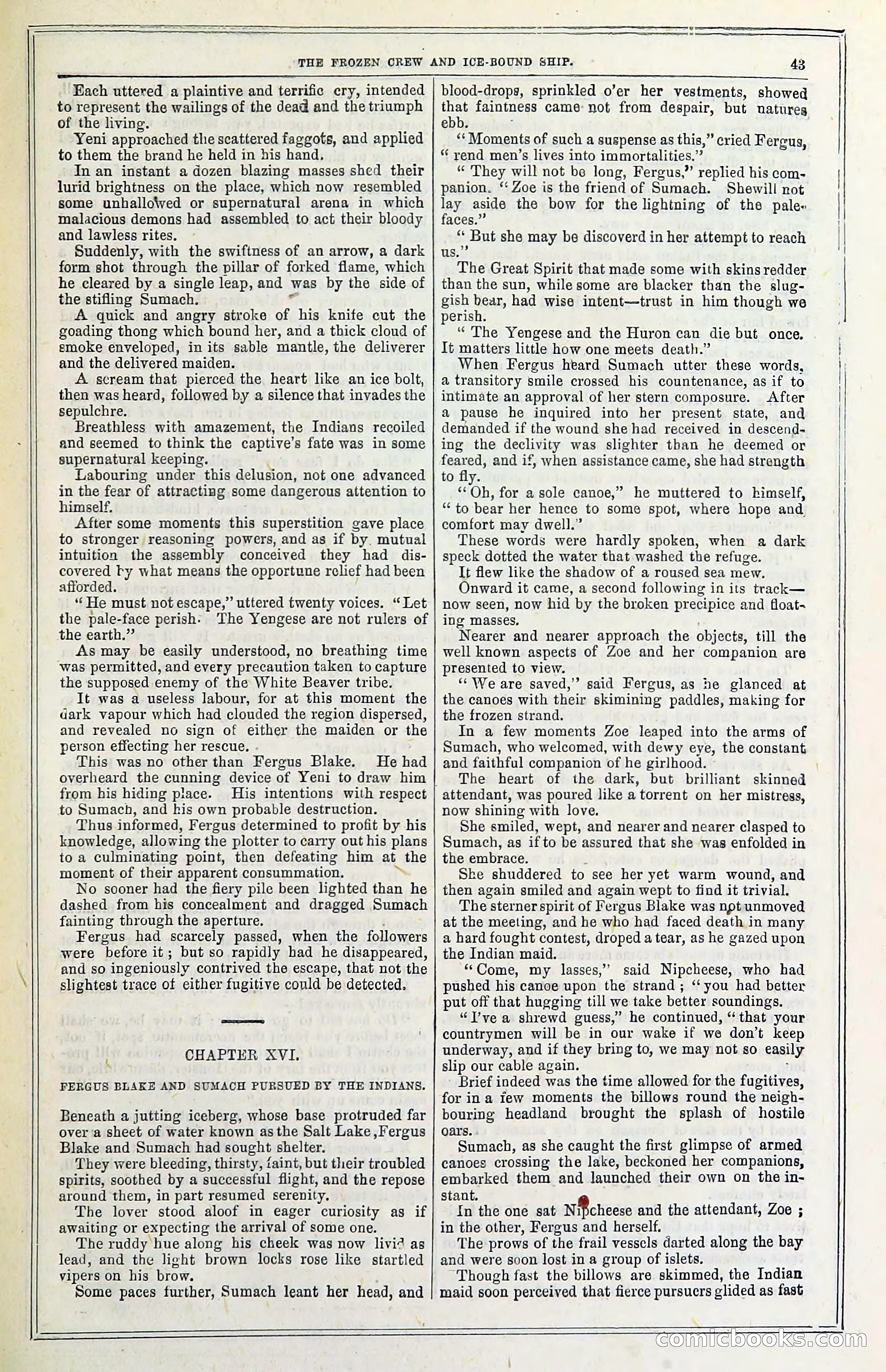 The Frozen Crew Of The Ice-Bound Ship; Or, Terrors Of The Arctic Region — page 53 of 98