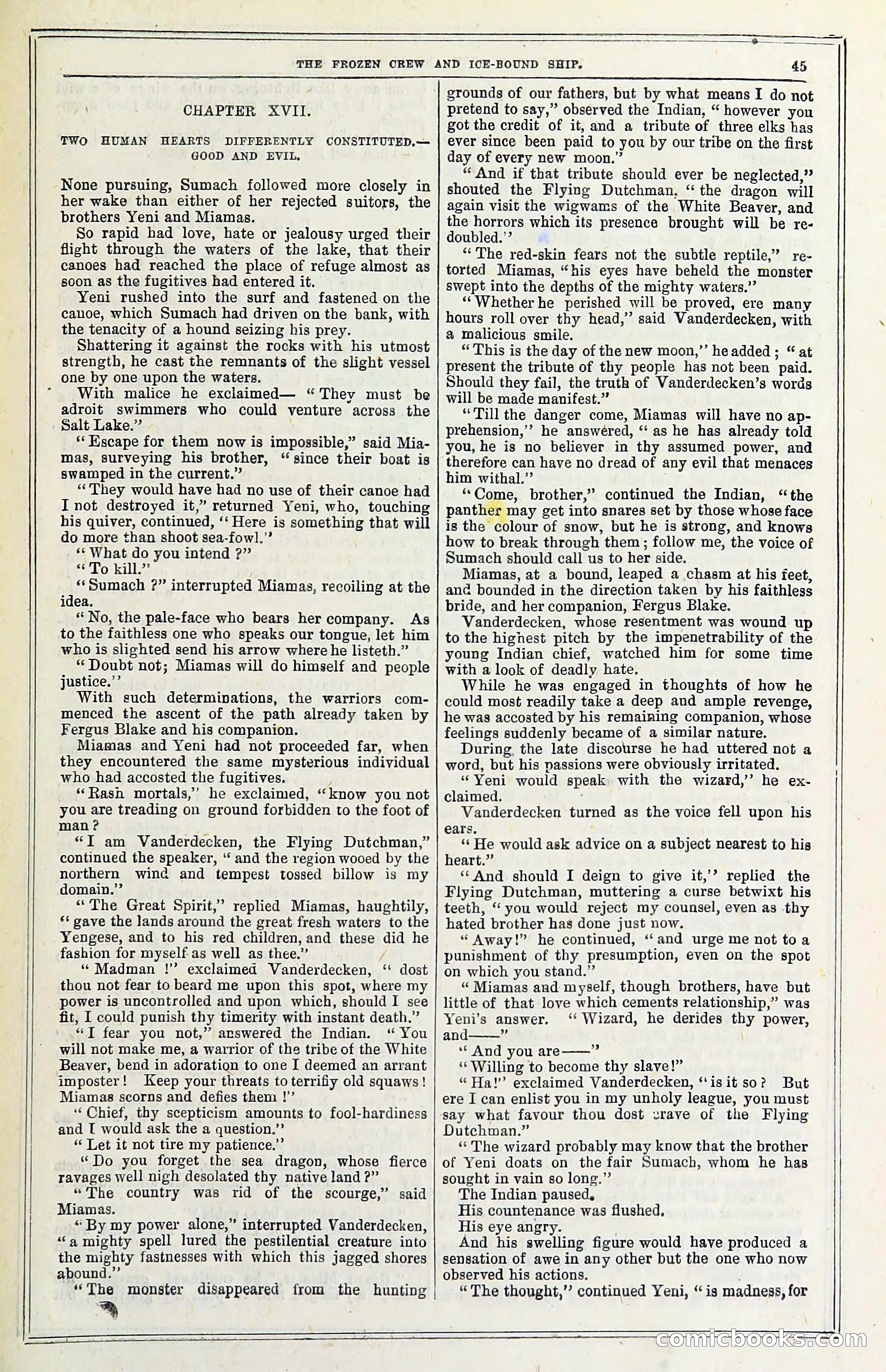 The Frozen Crew Of The Ice-Bound Ship; Or, Terrors Of The Arctic Region — page 55 of 98