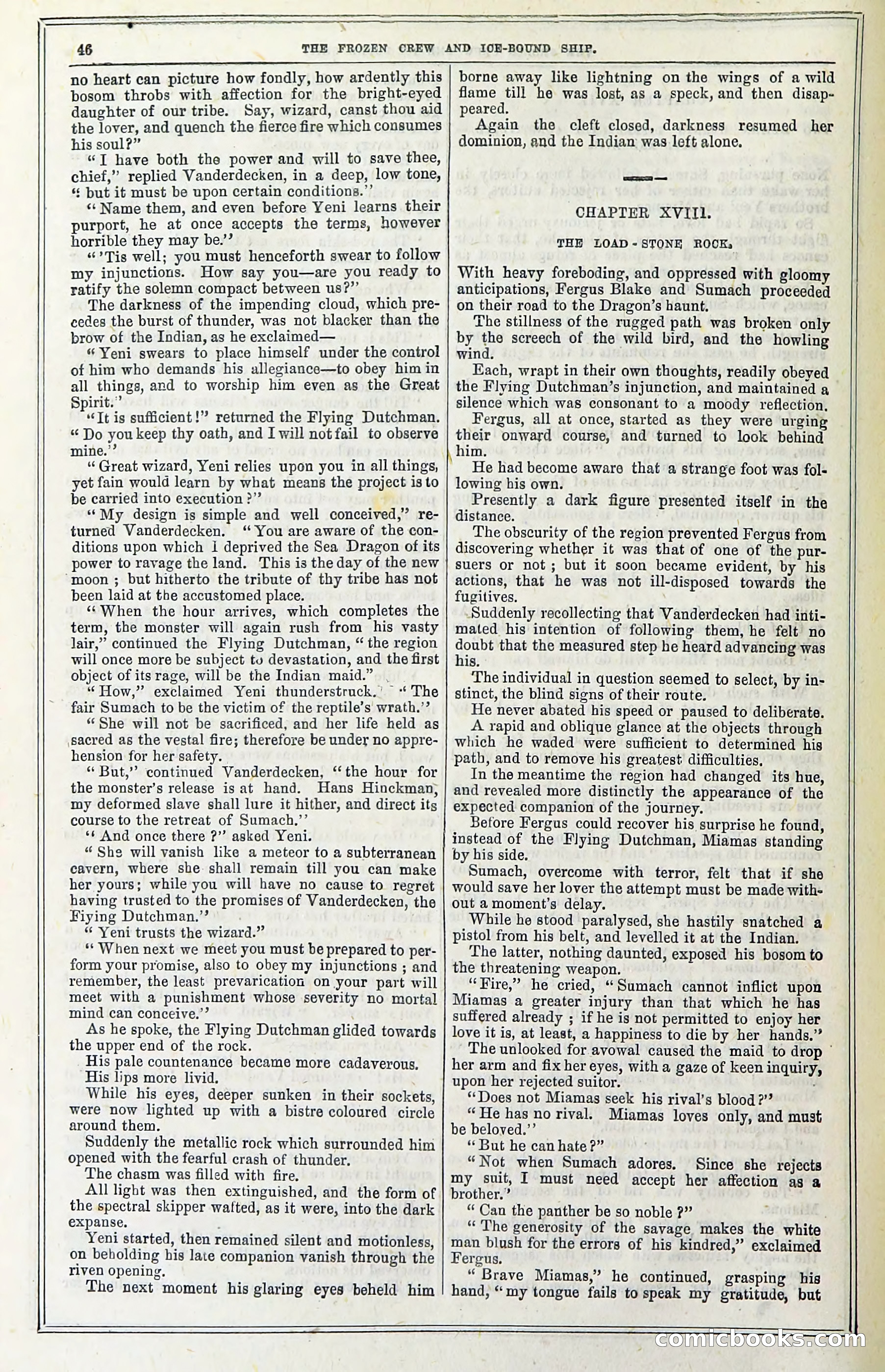 The Frozen Crew Of The Ice-Bound Ship; Or, Terrors Of The Arctic Region — page 56 of 98