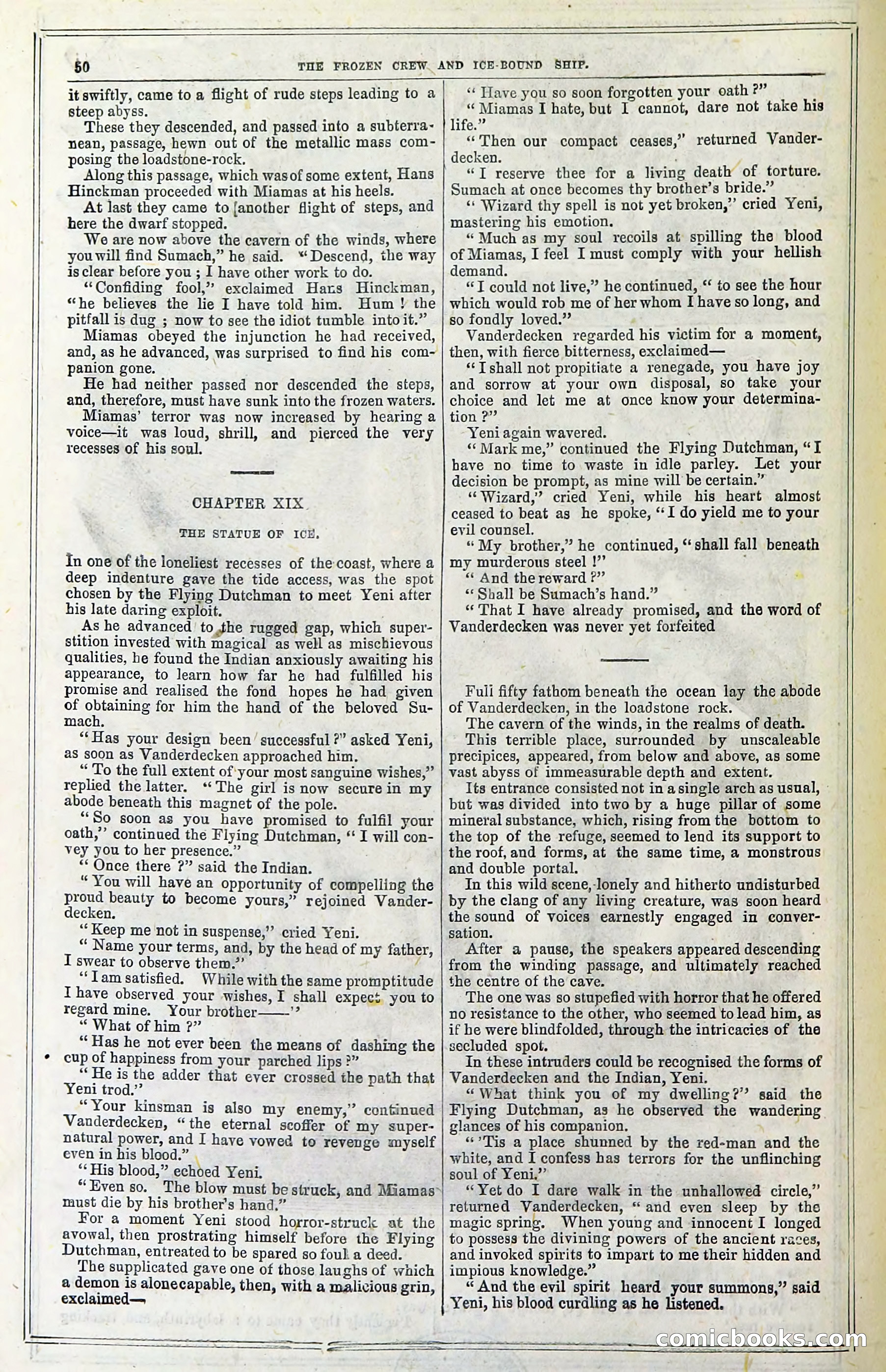 The Frozen Crew Of The Ice-Bound Ship; Or, Terrors Of The Arctic Region — page 60 of 98