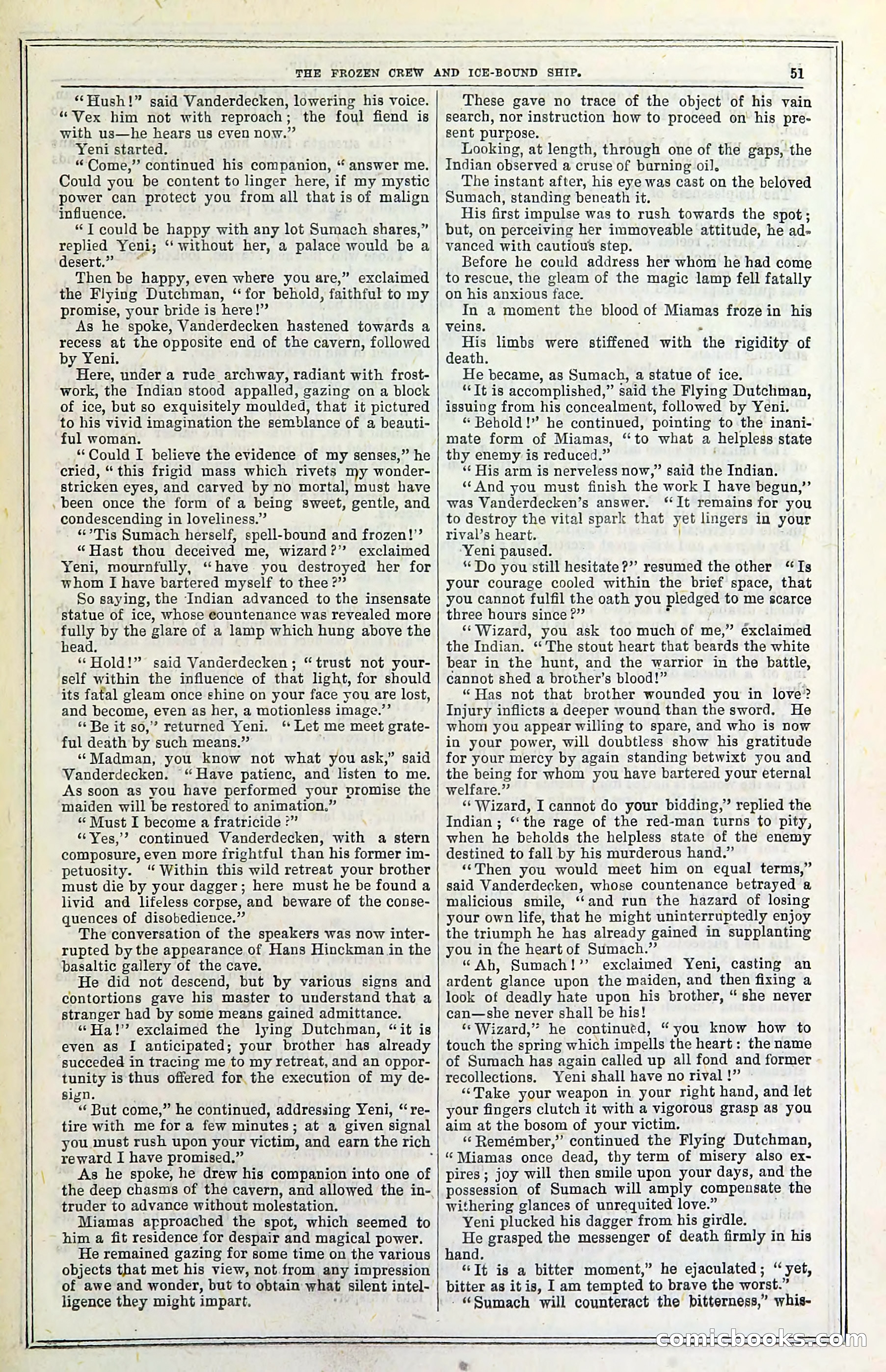 The Frozen Crew Of The Ice-Bound Ship; Or, Terrors Of The Arctic Region — page 61 of 98