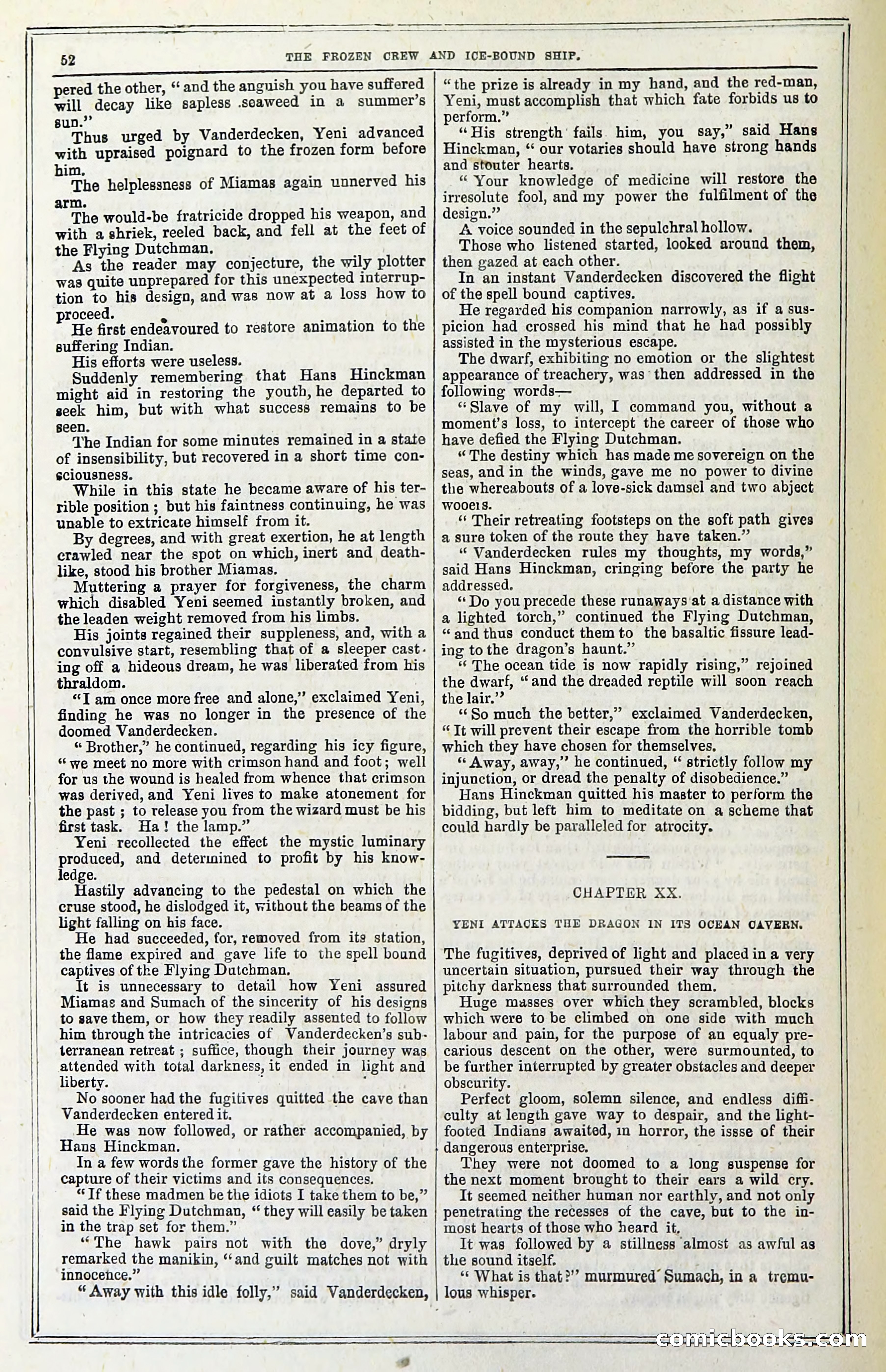 The Frozen Crew Of The Ice-Bound Ship; Or, Terrors Of The Arctic Region — page 62 of 98