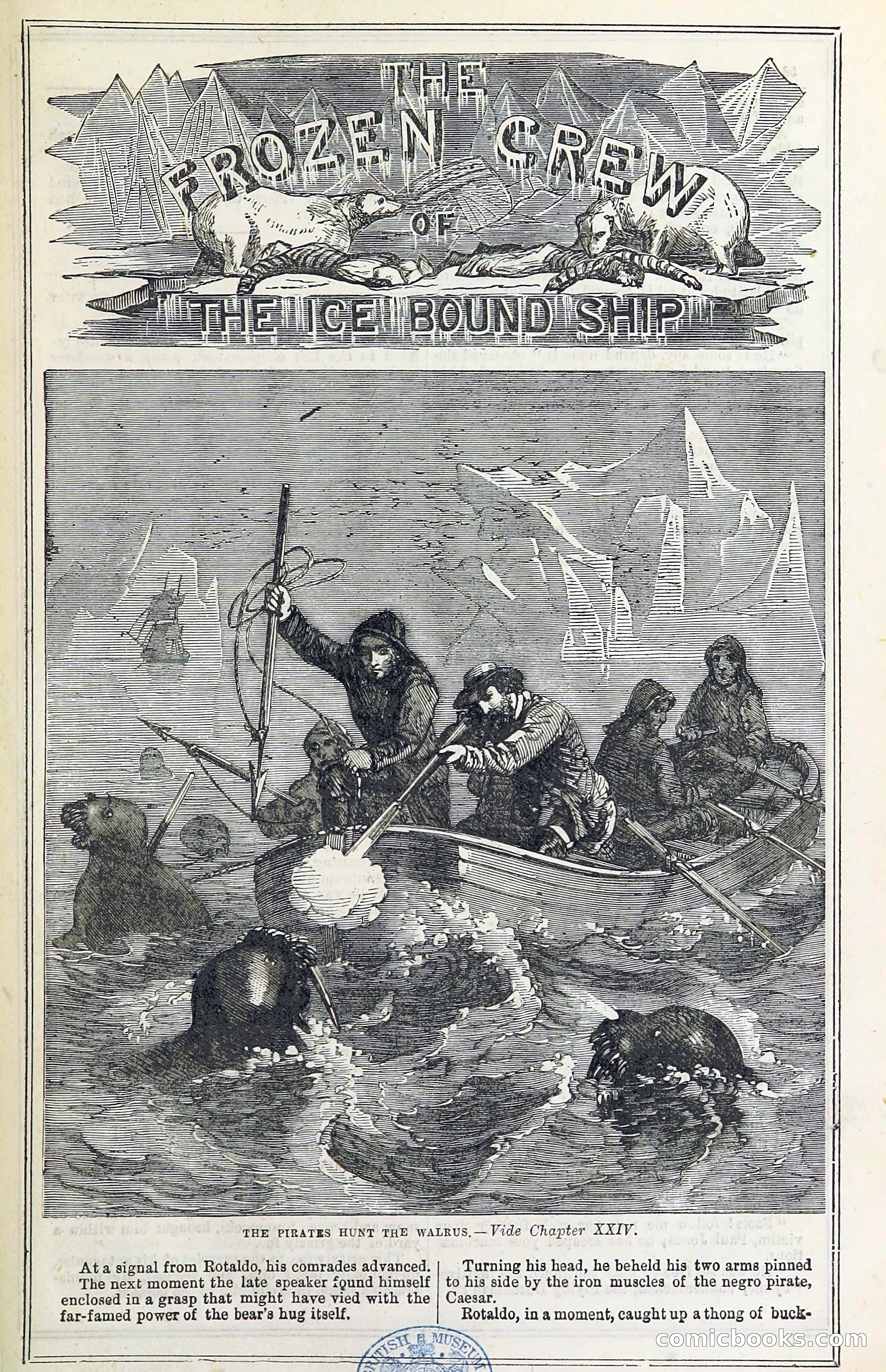 The Frozen Crew Of The Ice-Bound Ship; Or, Terrors Of The Arctic Region — page 67 of 98