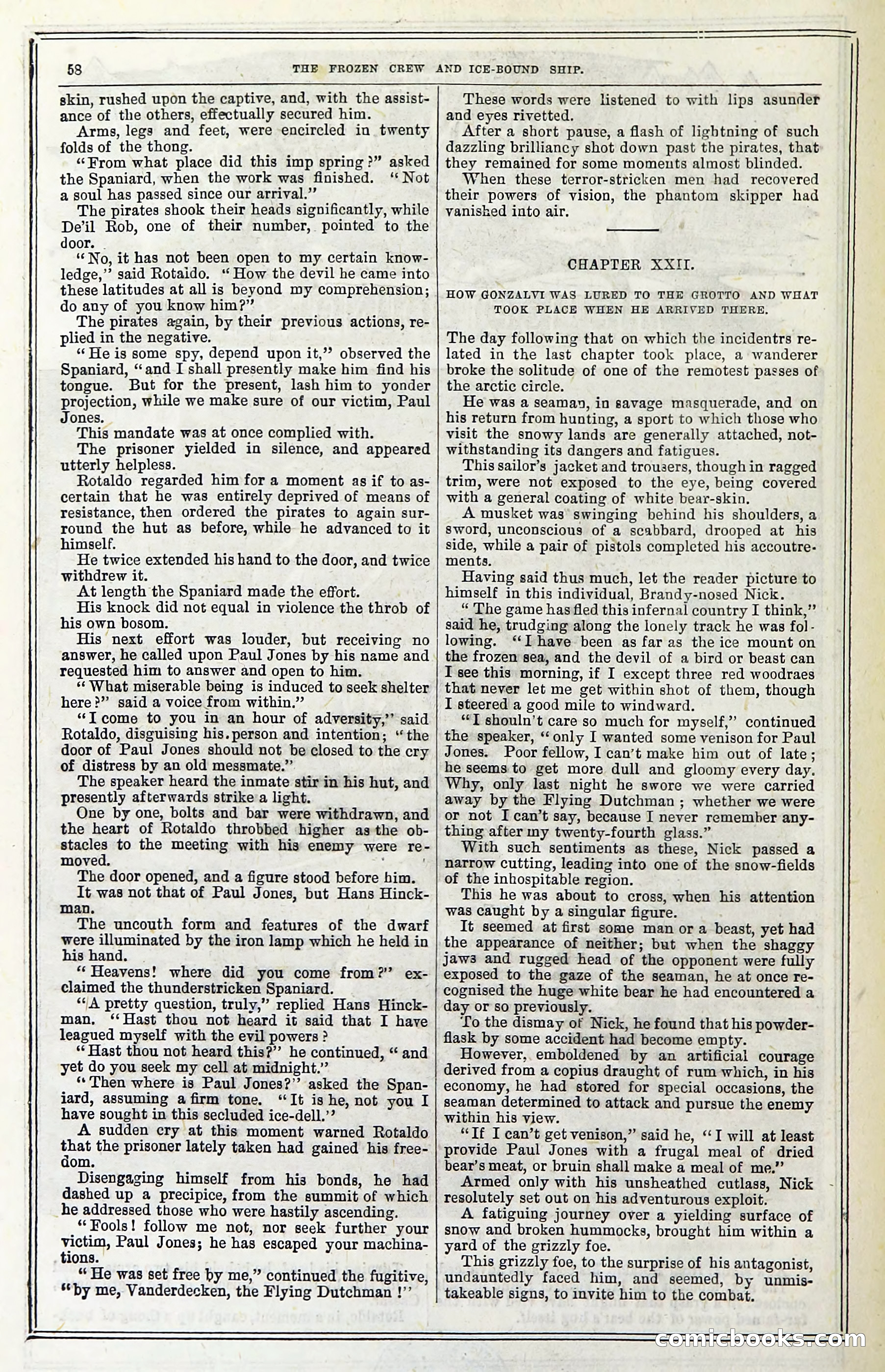 The Frozen Crew Of The Ice-Bound Ship; Or, Terrors Of The Arctic Region — page 68 of 98
