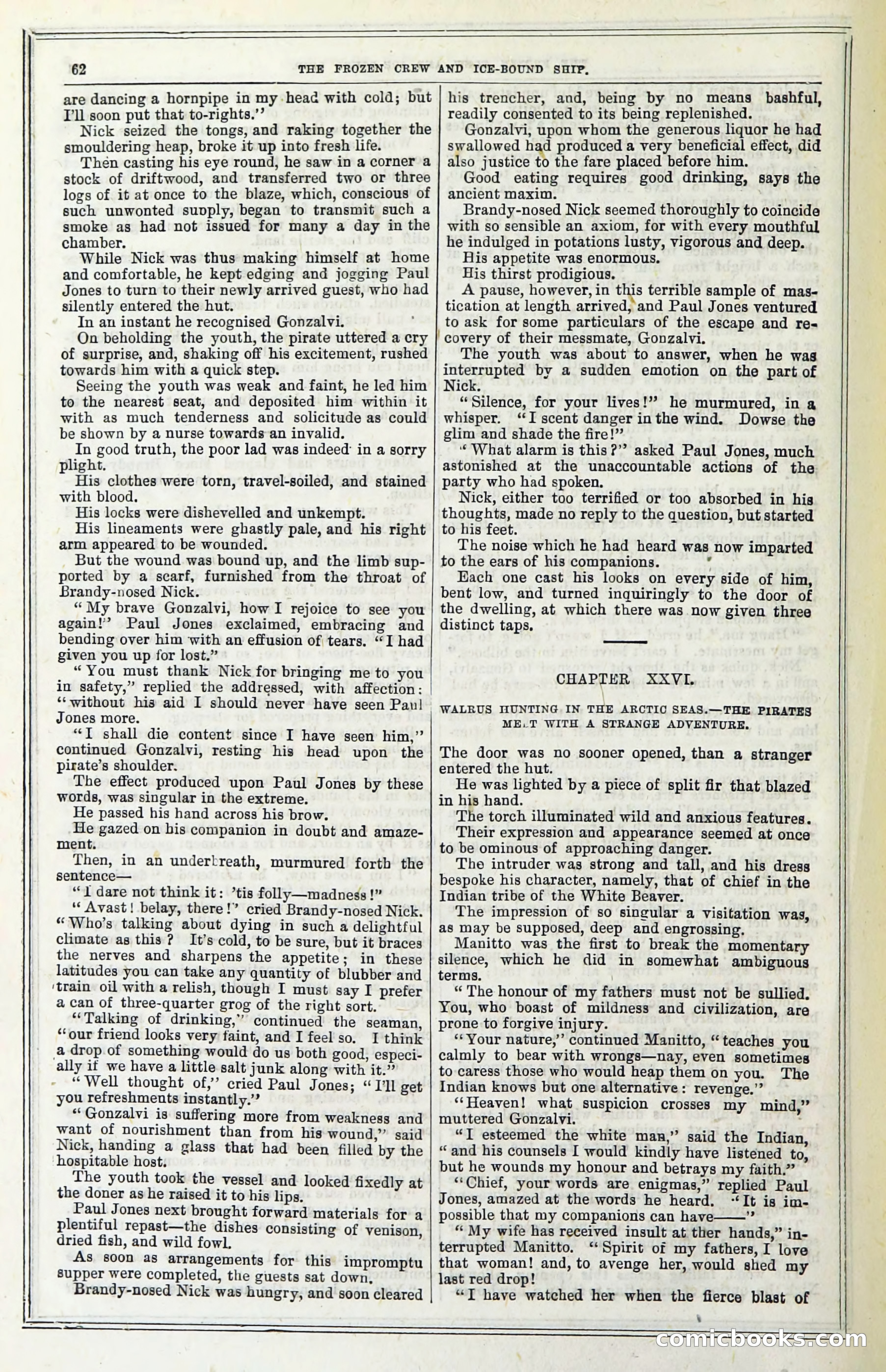 The Frozen Crew Of The Ice-Bound Ship; Or, Terrors Of The Arctic Region — page 72 of 98