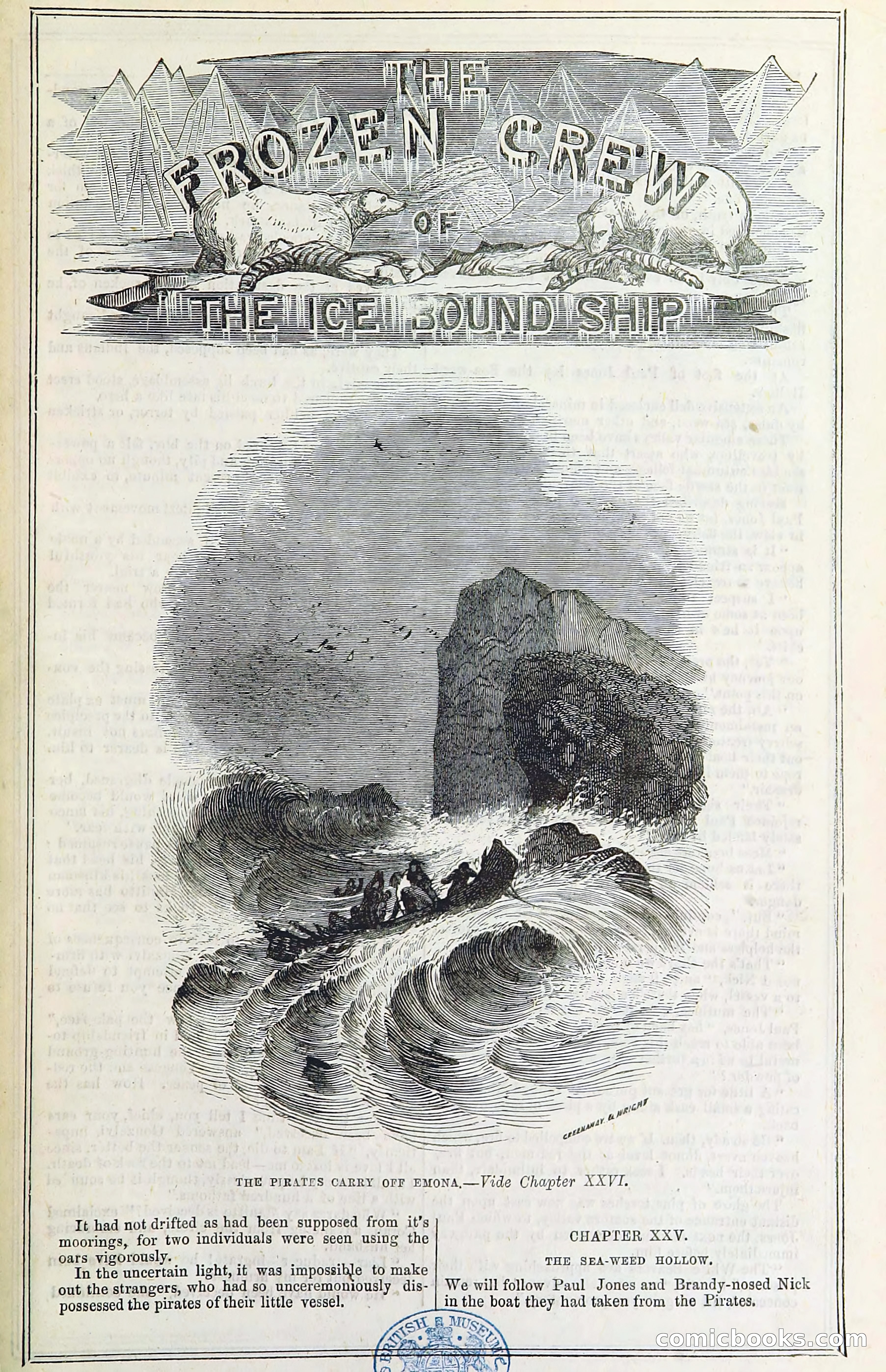 The Frozen Crew Of The Ice-Bound Ship; Or, Terrors Of The Arctic Region — page 75 of 98