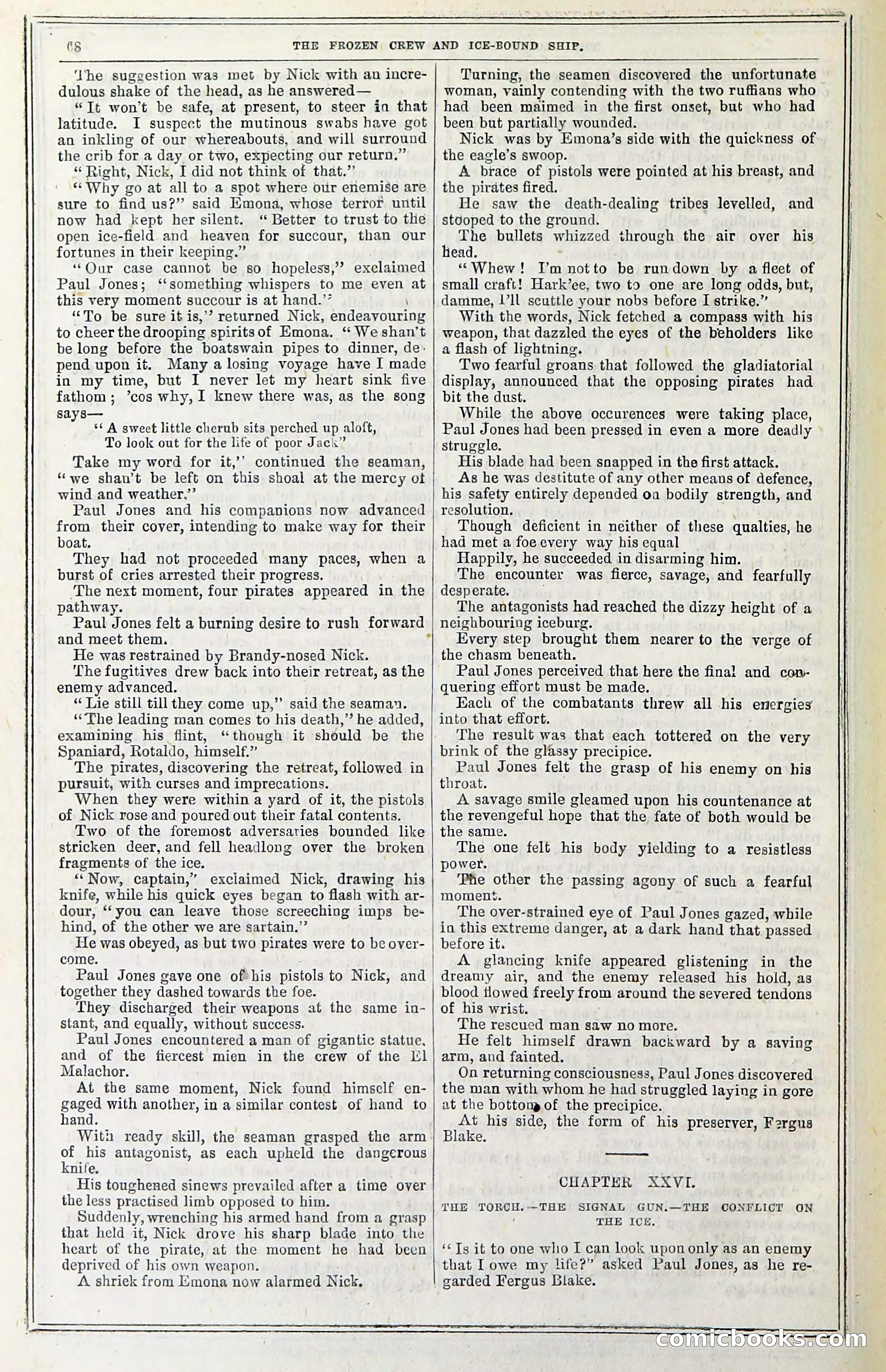 The Frozen Crew Of The Ice-Bound Ship; Or, Terrors Of The Arctic Region — page 78 of 98