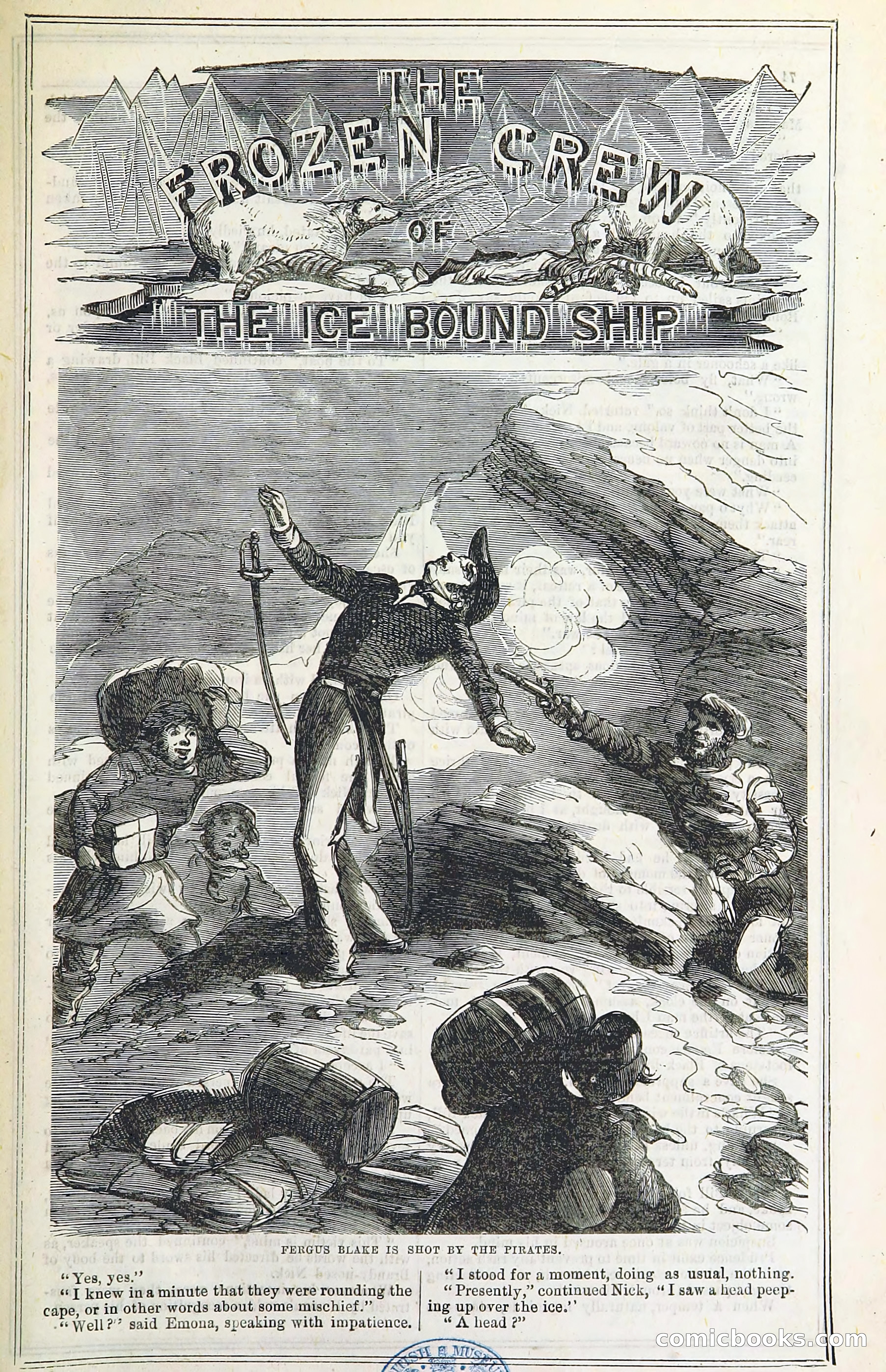 The Frozen Crew Of The Ice-Bound Ship; Or, Terrors Of The Arctic Region — page 83 of 98