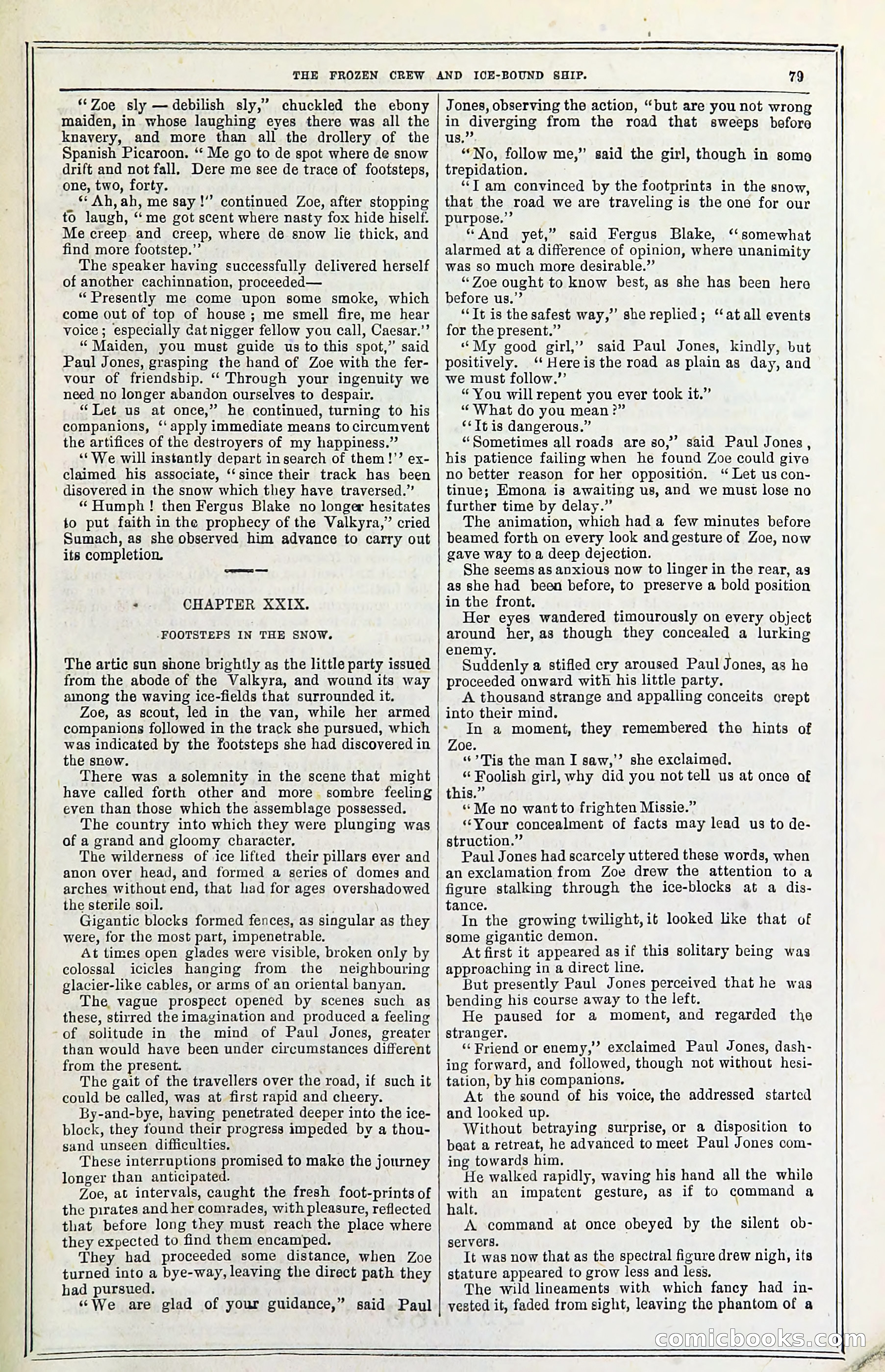 The Frozen Crew Of The Ice-Bound Ship; Or, Terrors Of The Arctic Region — page 89 of 98