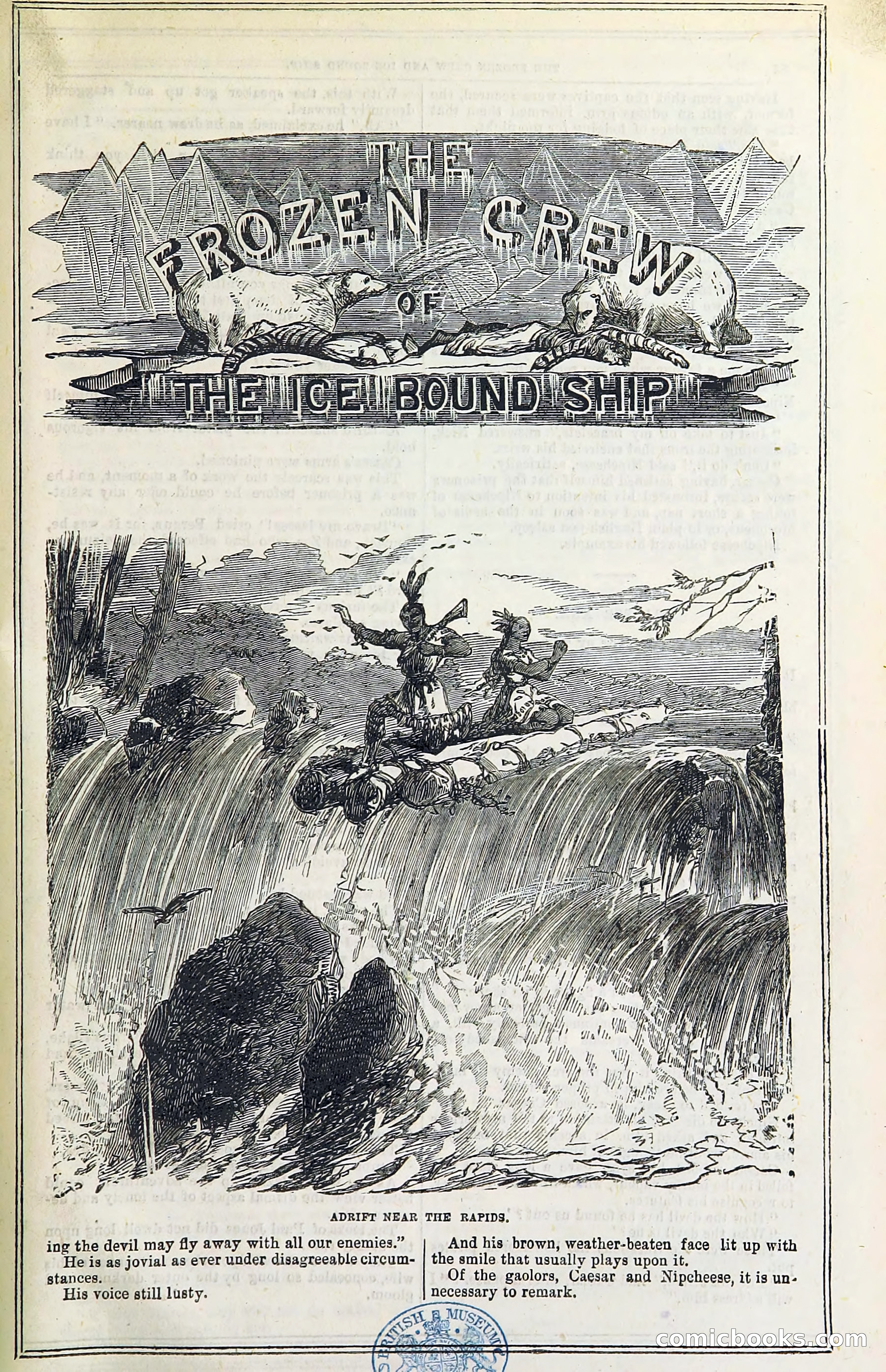 The Frozen Crew Of The Ice-Bound Ship; Or, Terrors Of The Arctic Region — page 91 of 98