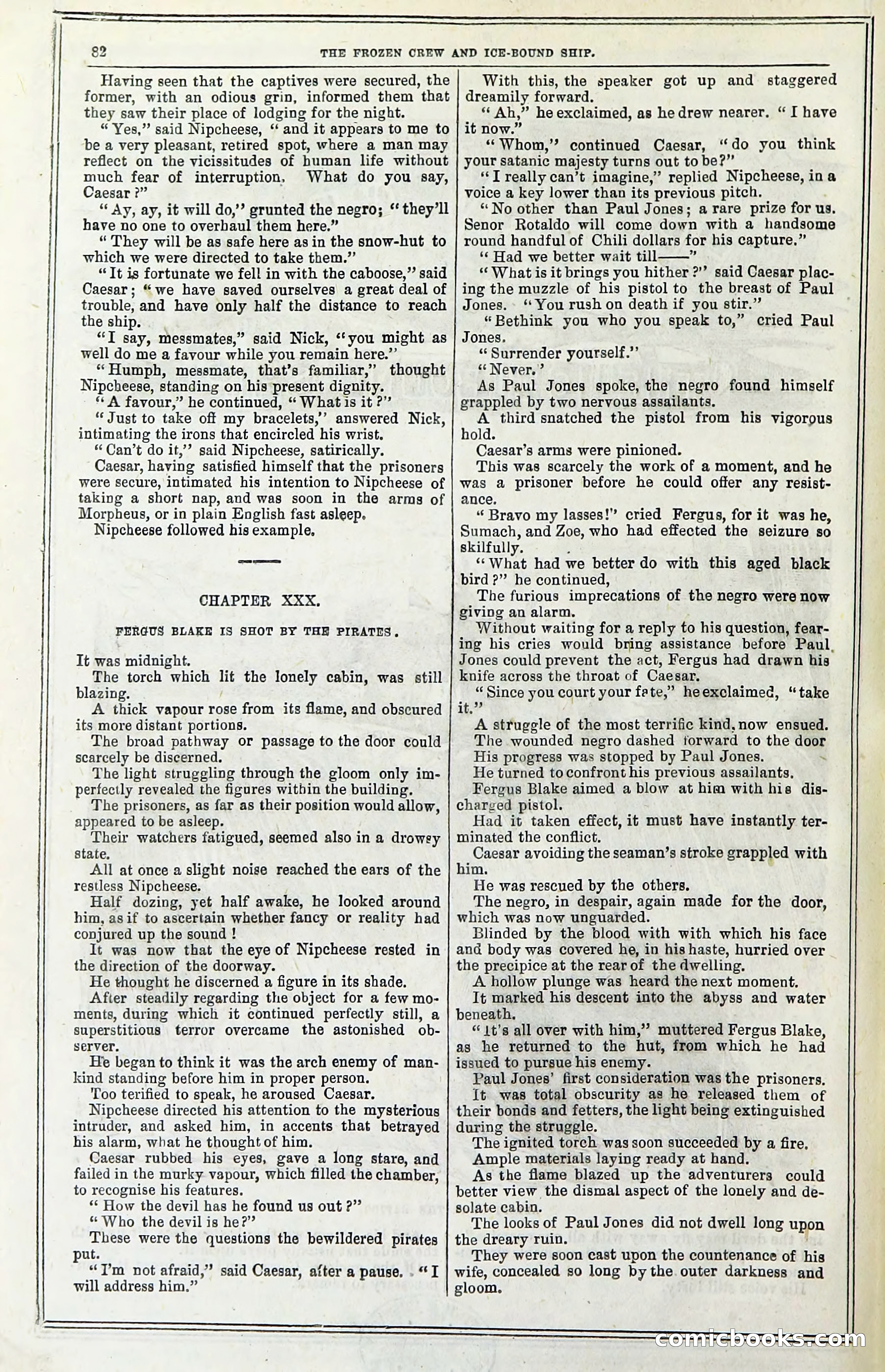 The Frozen Crew Of The Ice-Bound Ship; Or, Terrors Of The Arctic Region — page 92 of 98