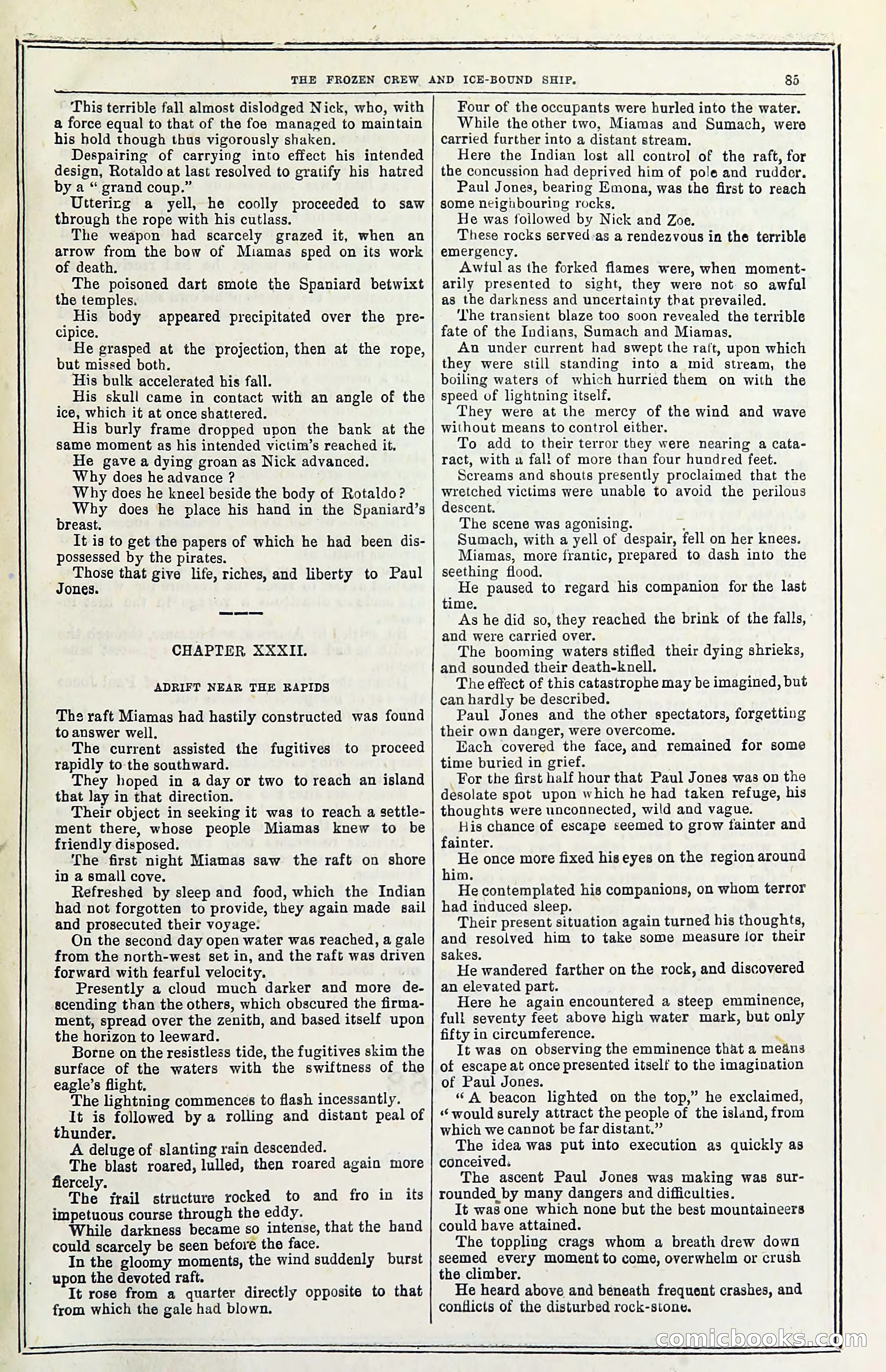 The Frozen Crew Of The Ice-Bound Ship; Or, Terrors Of The Arctic Region — page 95 of 98