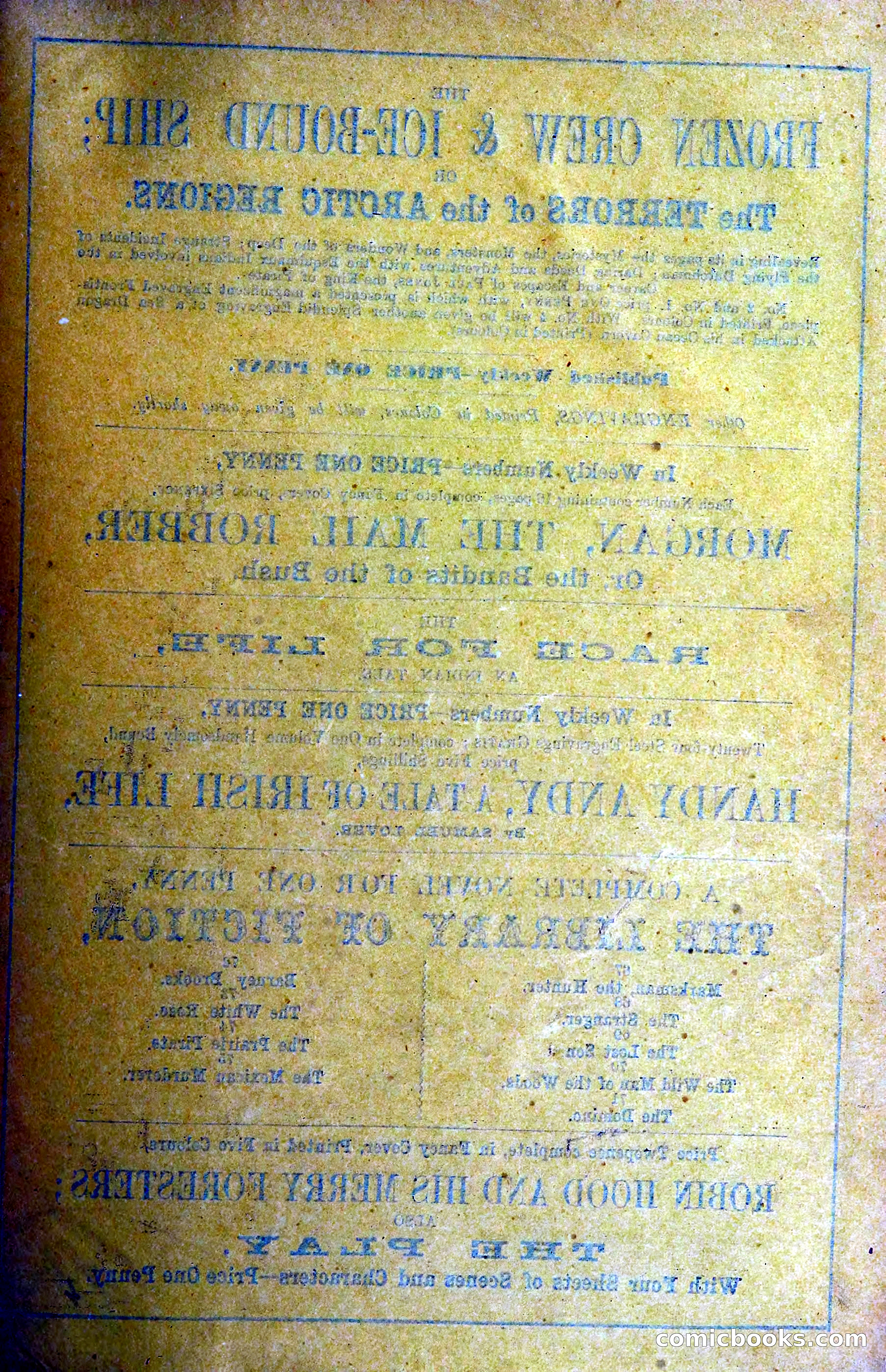 The Frozen Crew Of The Ice-Bound Ship; Or, Terrors Of The Arctic Region — page 97 of 98
