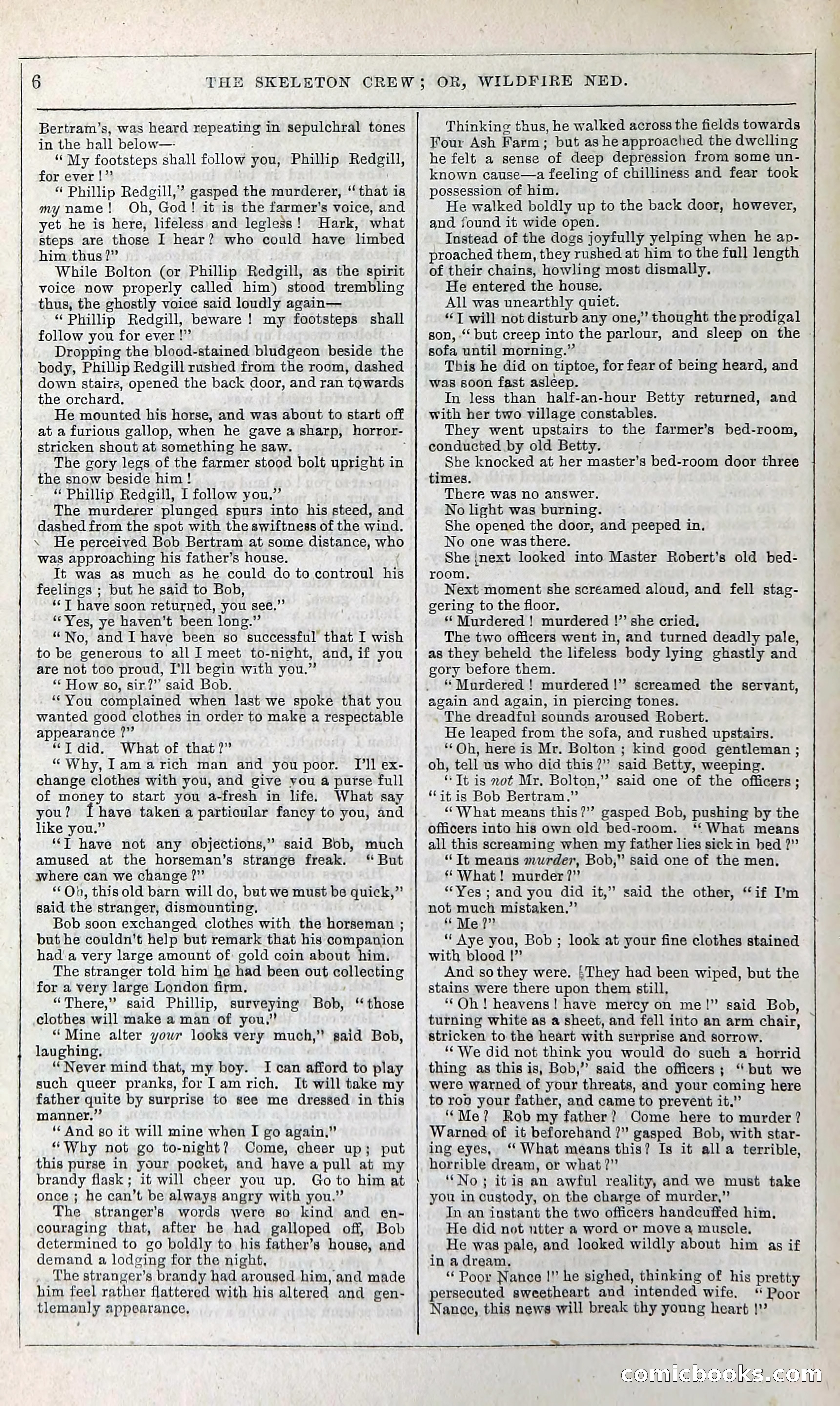 The Skeleton Crew; Or, Wildfire Ned — page 12 of 196