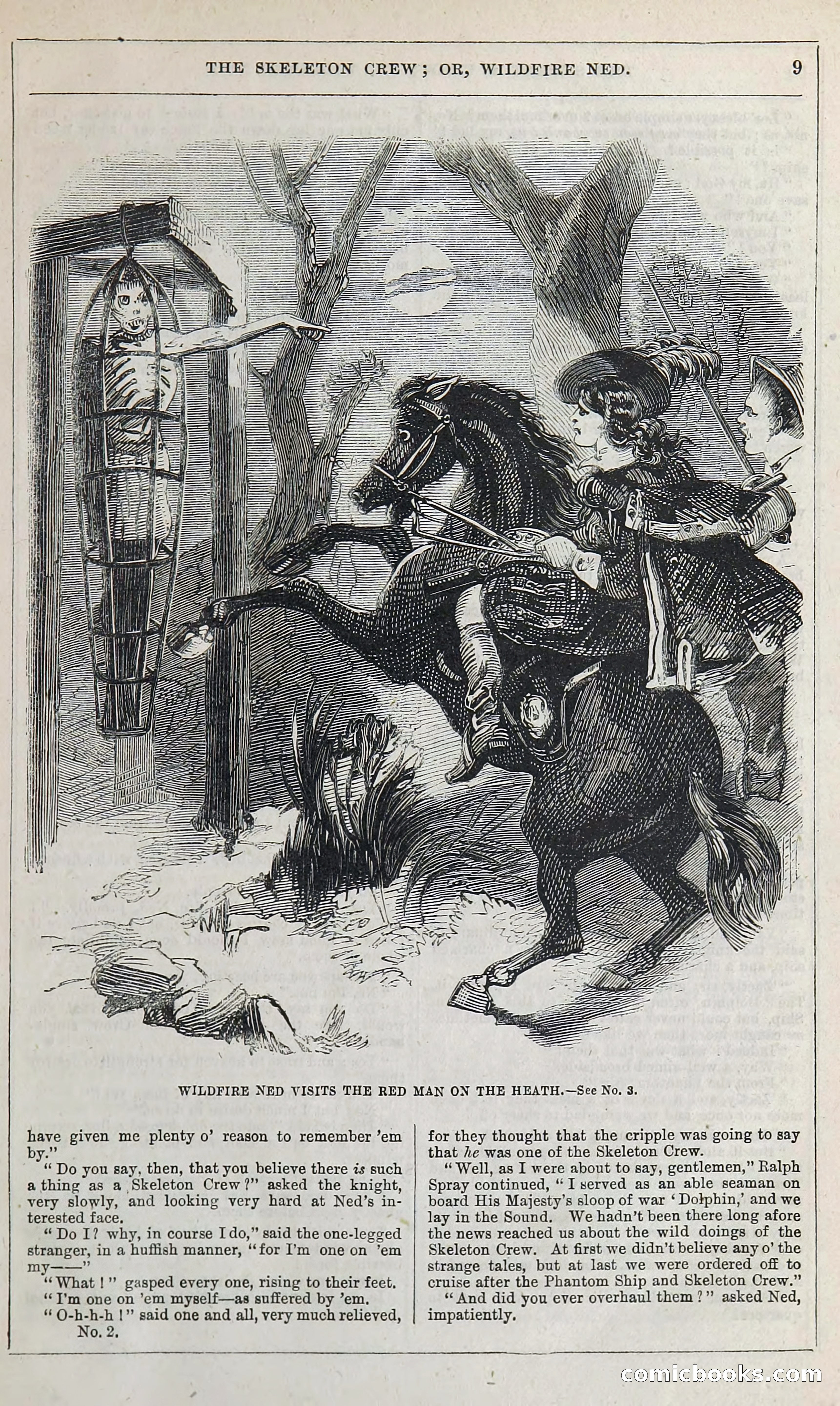 The Skeleton Crew; Or, Wildfire Ned — page 15 of 196