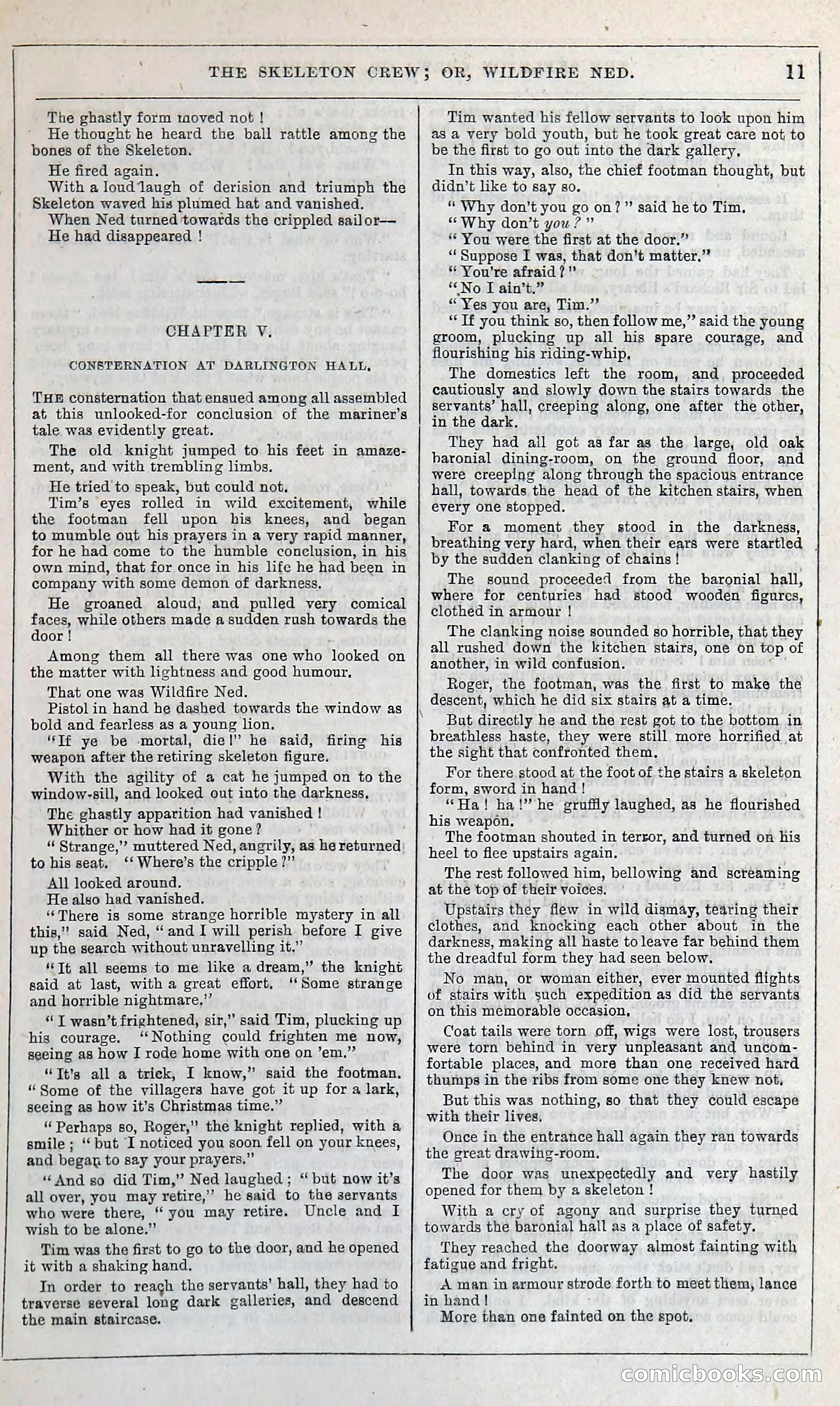 The Skeleton Crew; Or, Wildfire Ned — page 17 of 196
