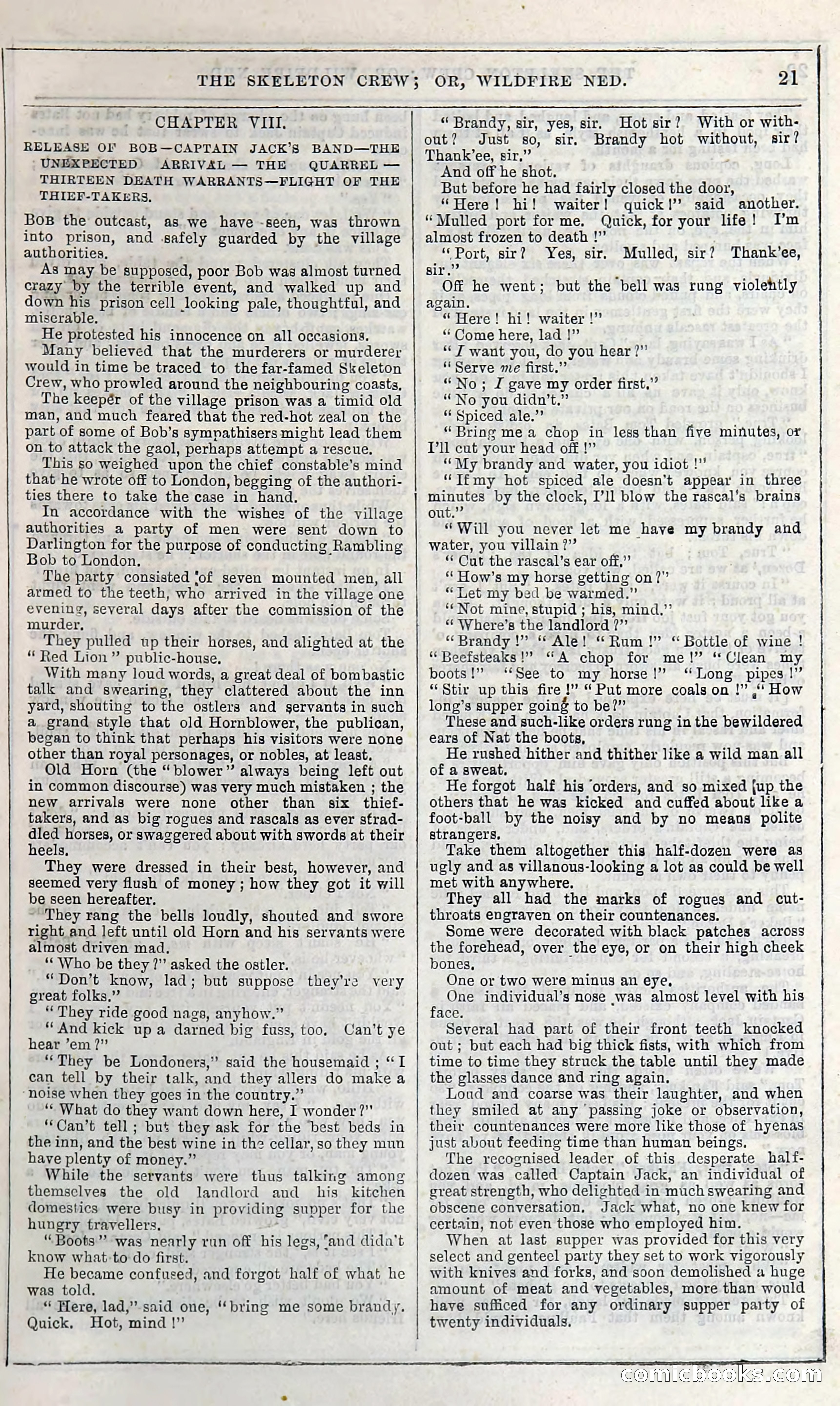 The Skeleton Crew; Or, Wildfire Ned — page 27 of 196
