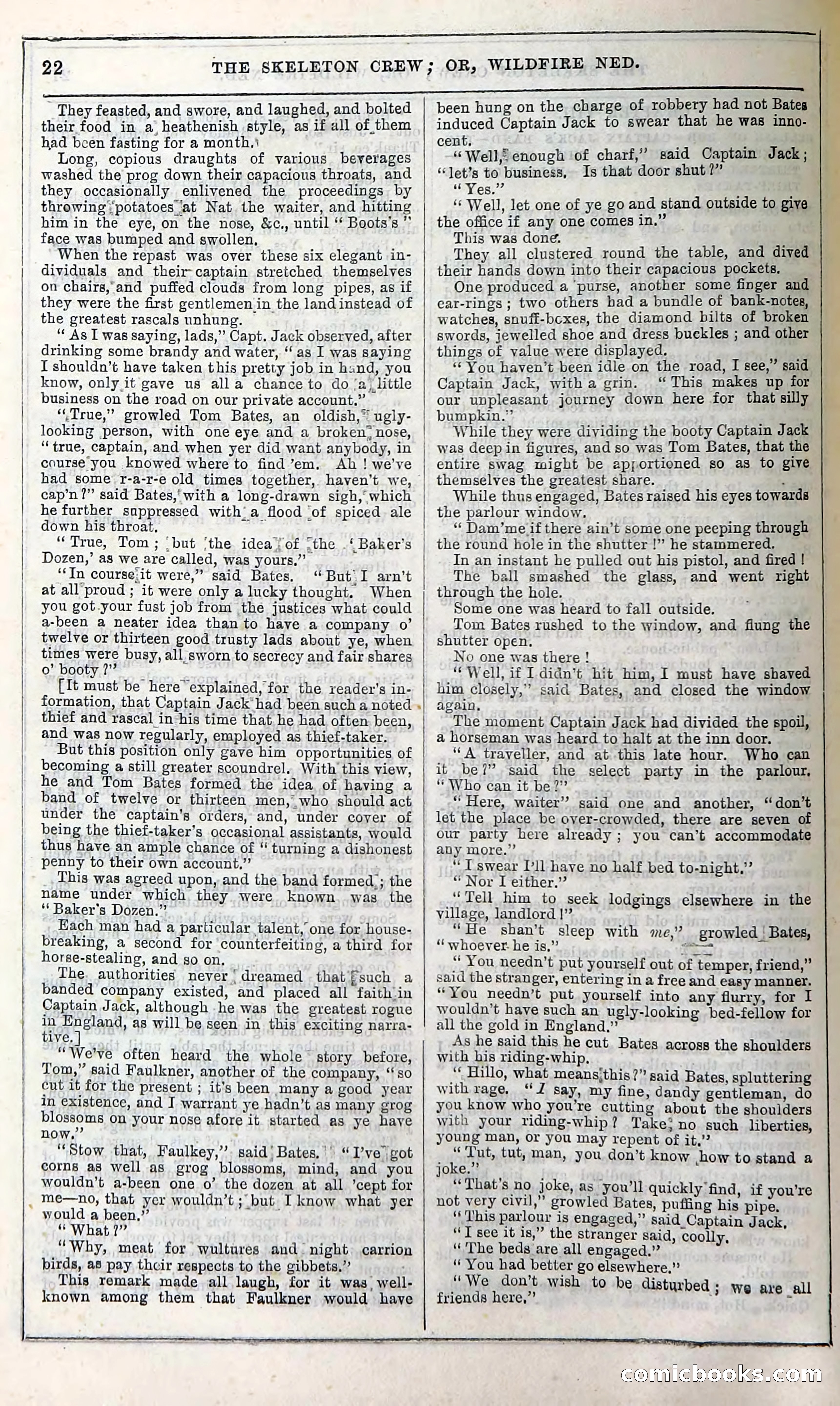 The Skeleton Crew; Or, Wildfire Ned — page 28 of 196