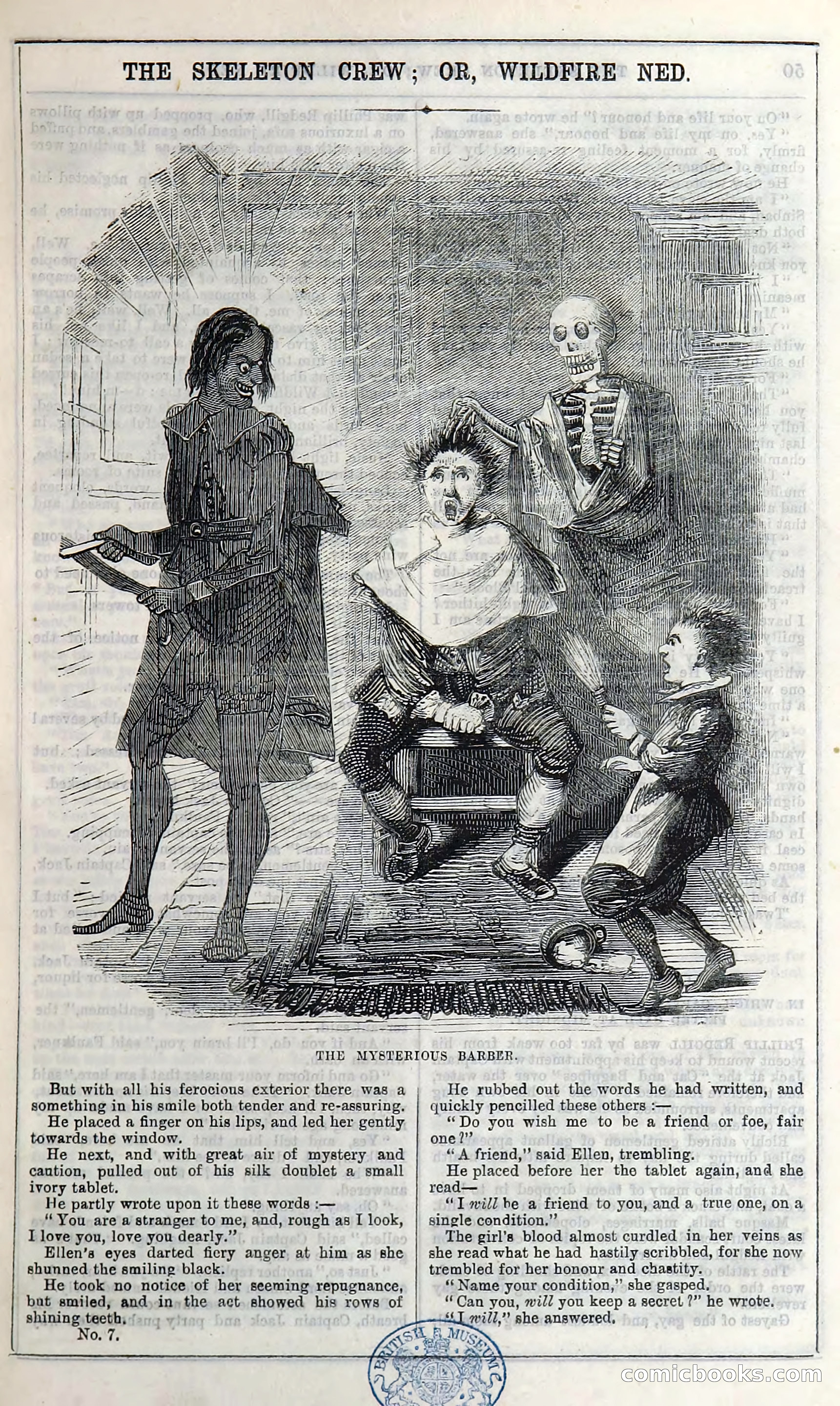 The Skeleton Crew; Or, Wildfire Ned — page 55 of 196