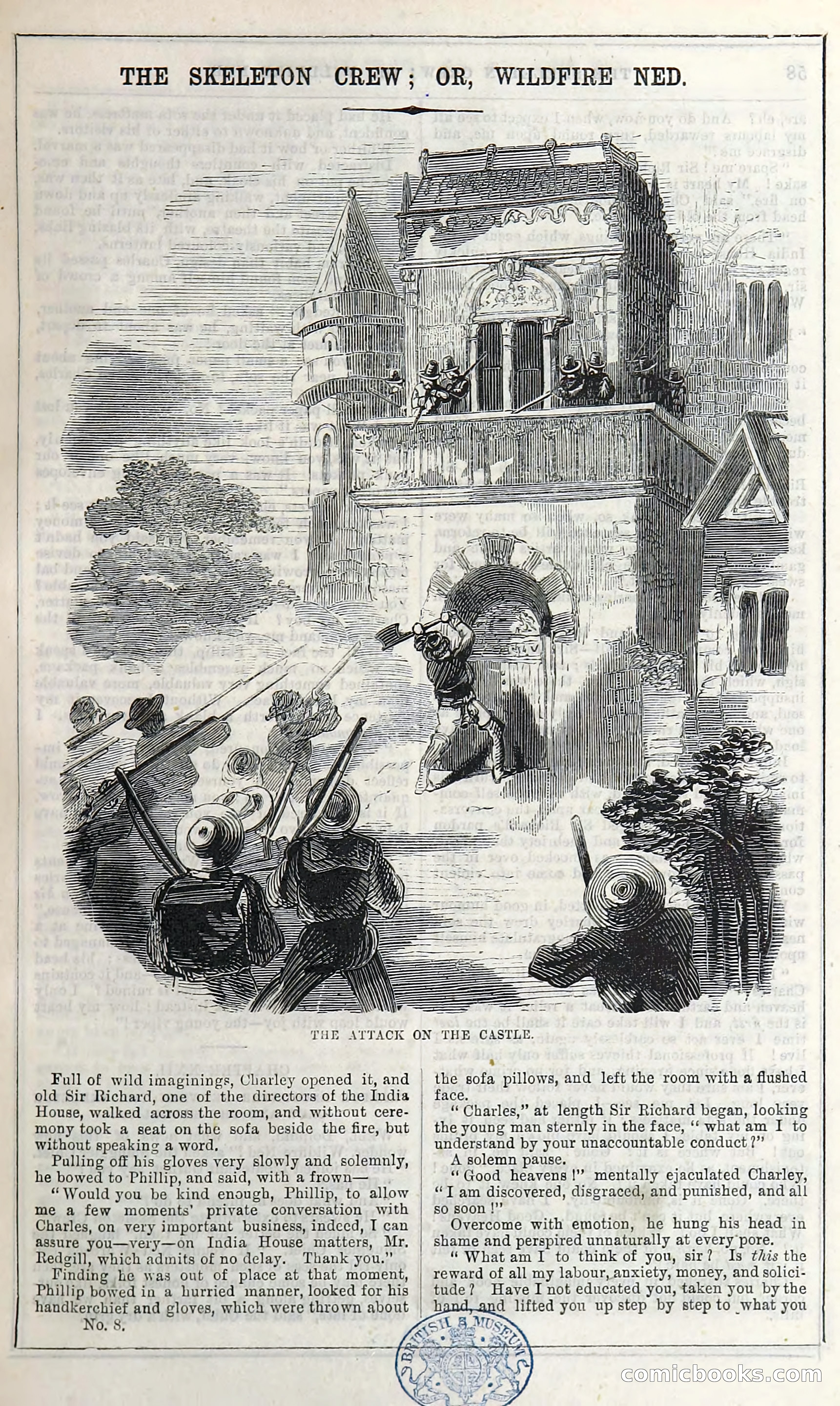 The Skeleton Crew; Or, Wildfire Ned — page 63 of 196