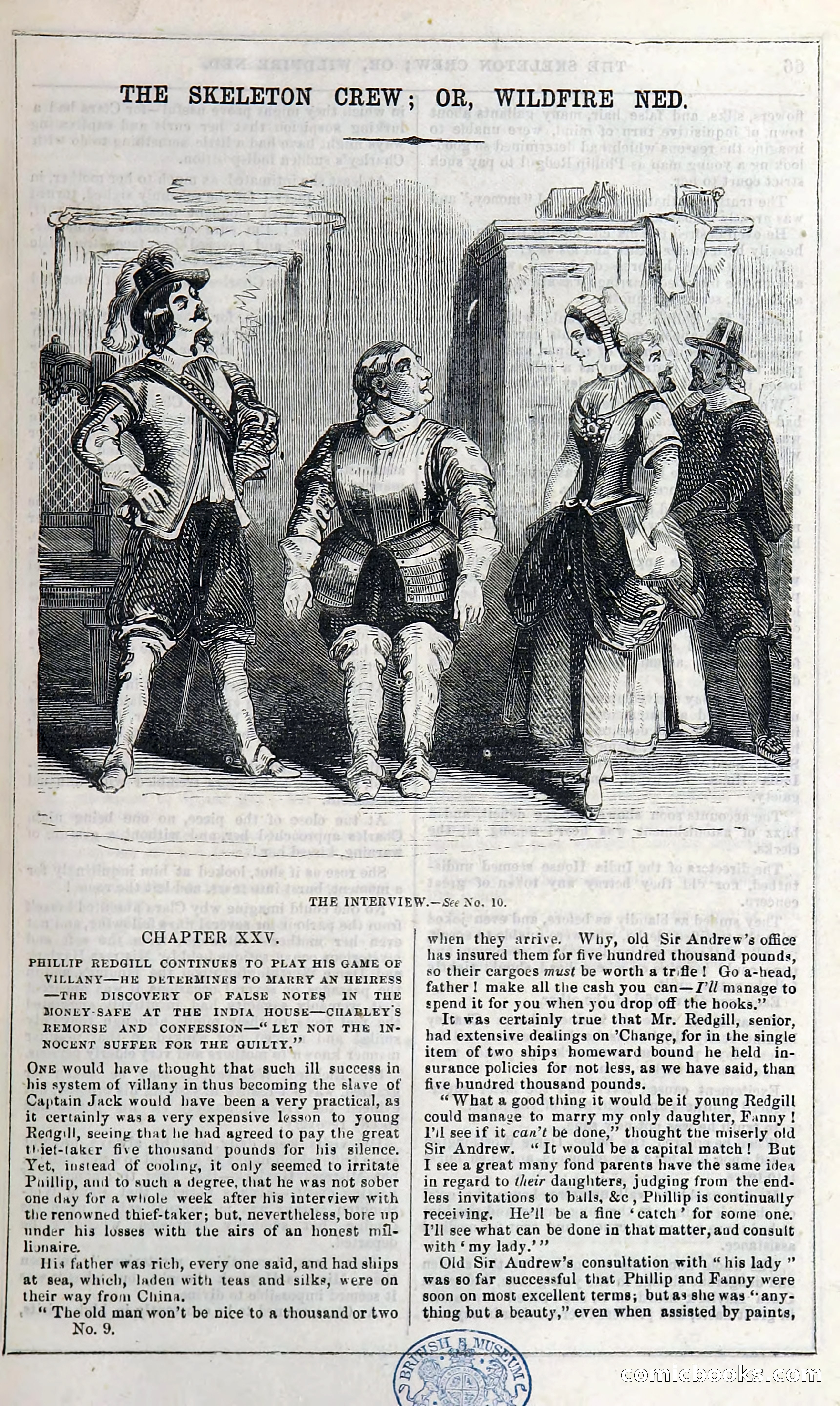 The Skeleton Crew; Or, Wildfire Ned — page 71 of 196