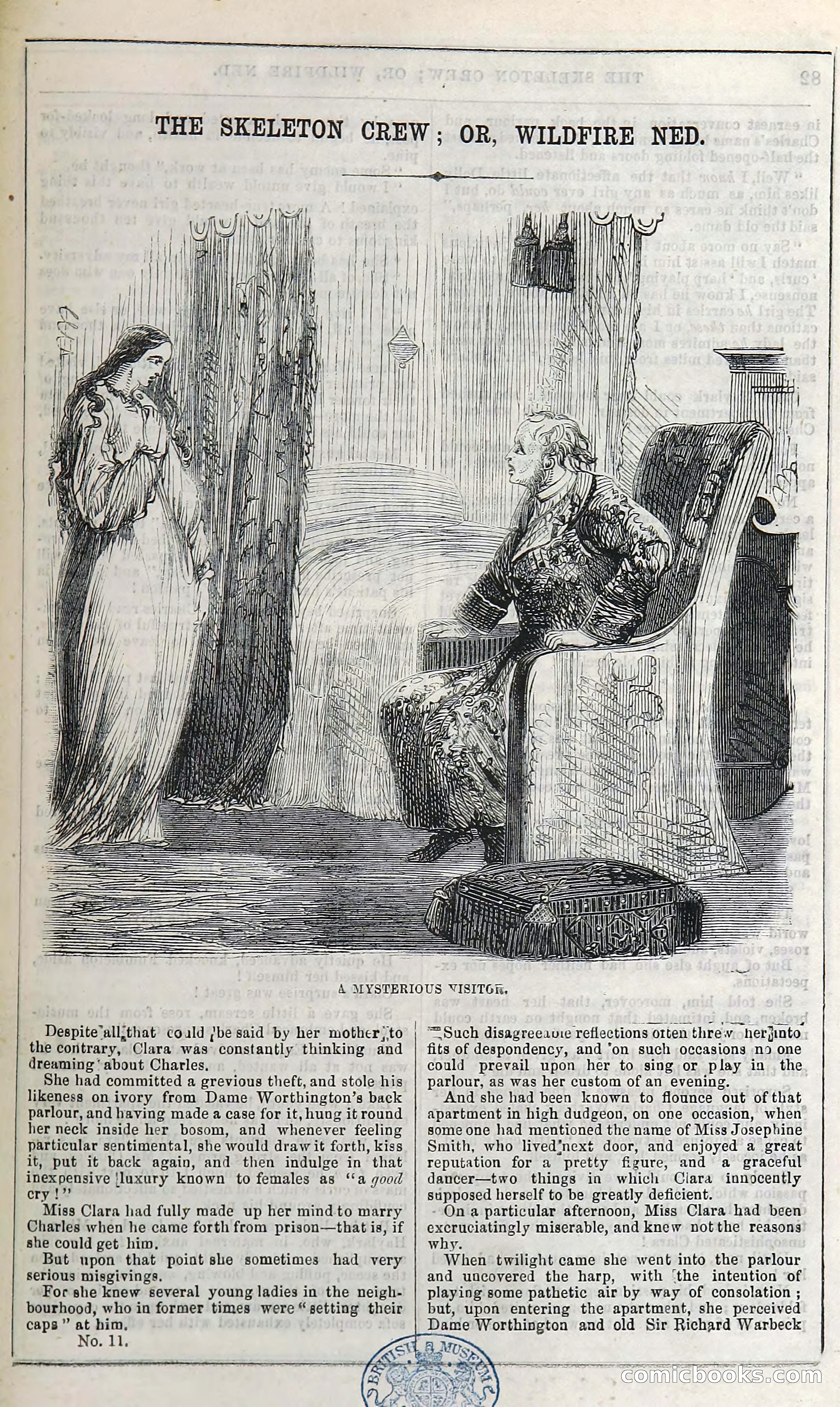 The Skeleton Crew; Or, Wildfire Ned — page 87 of 196