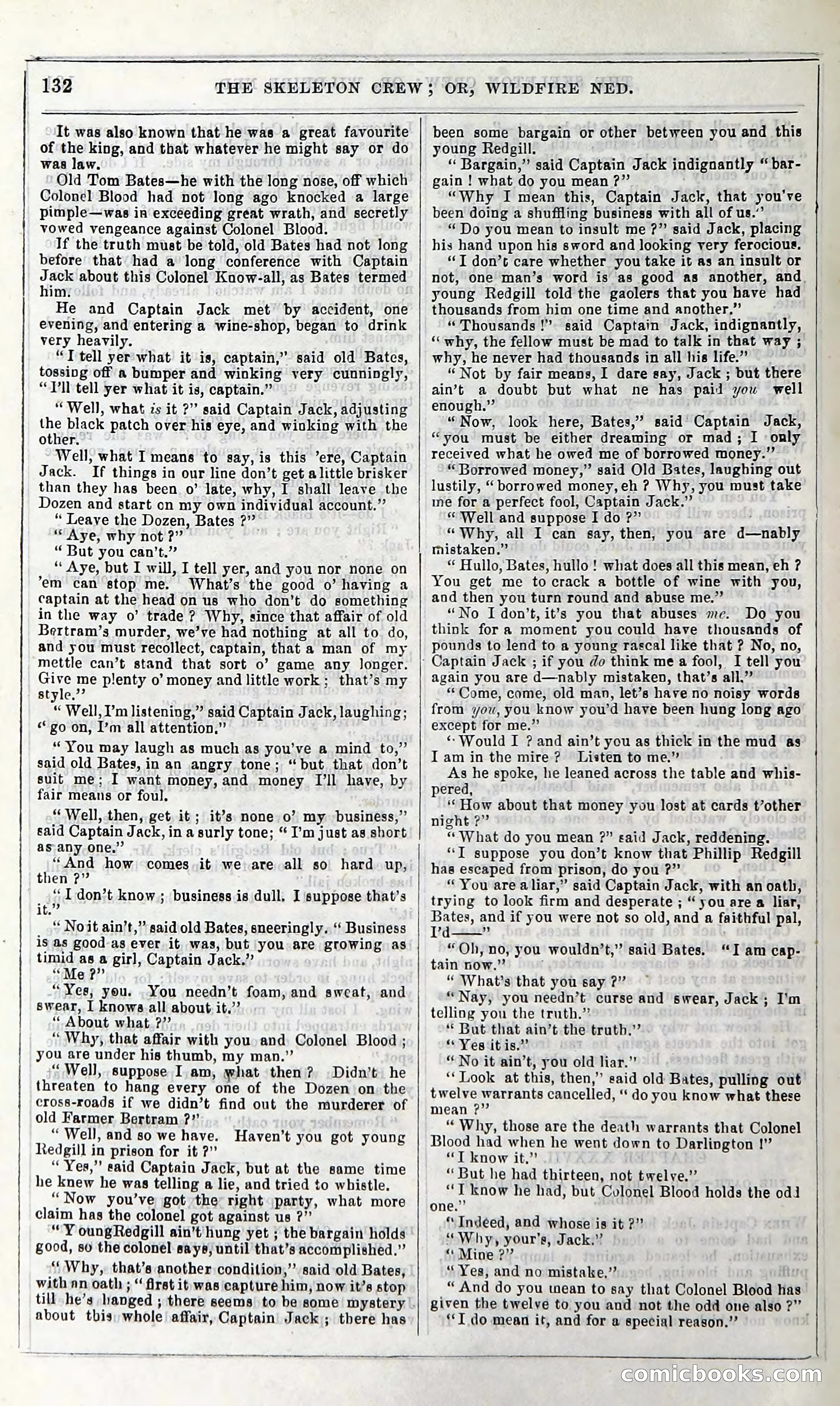 The Skeleton Crew; Or, Wildfire Ned — page 138 of 196