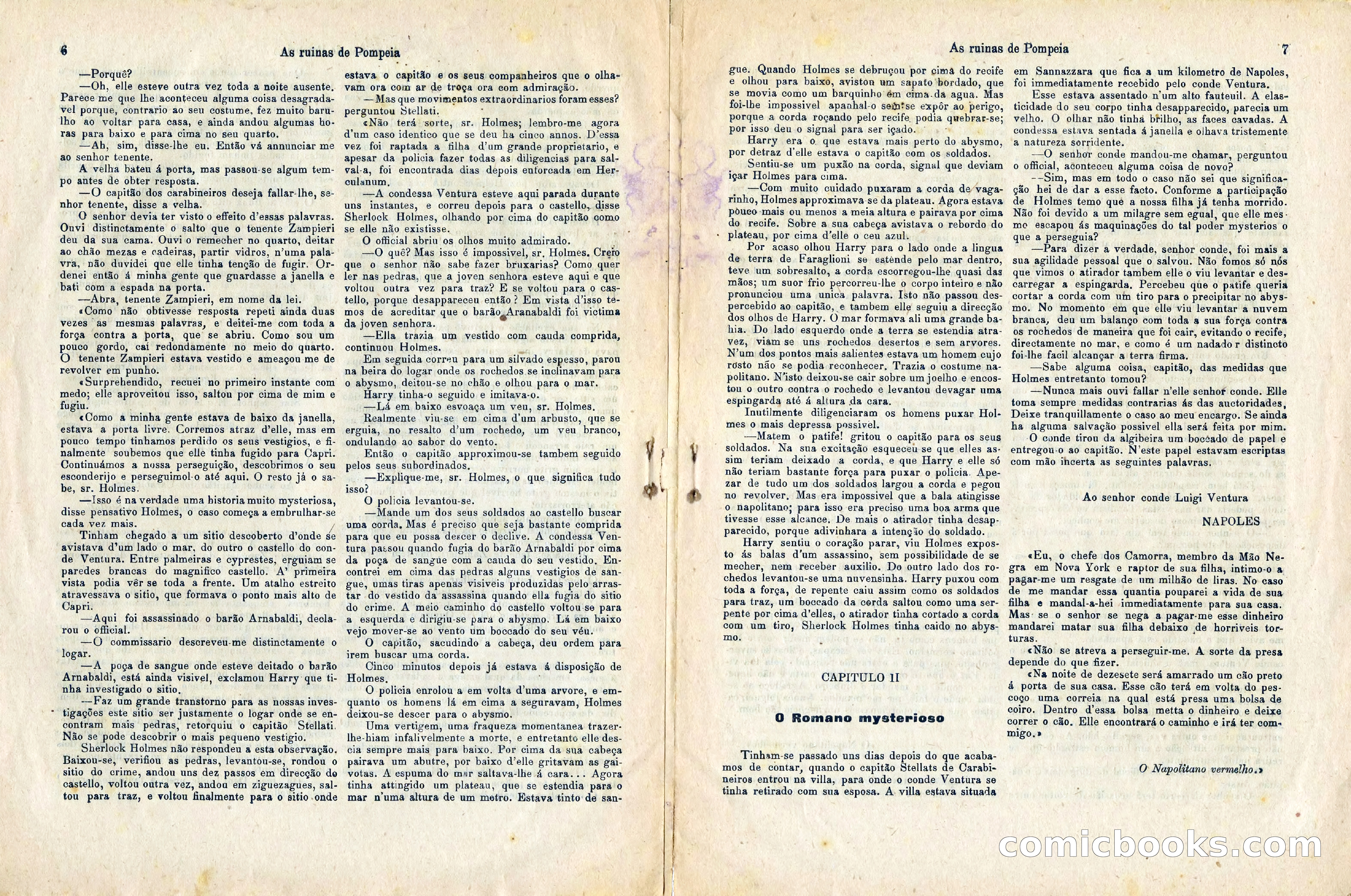 As Ruinas de Pompeya (The Ruins of Pompeii) — page 5 of 15