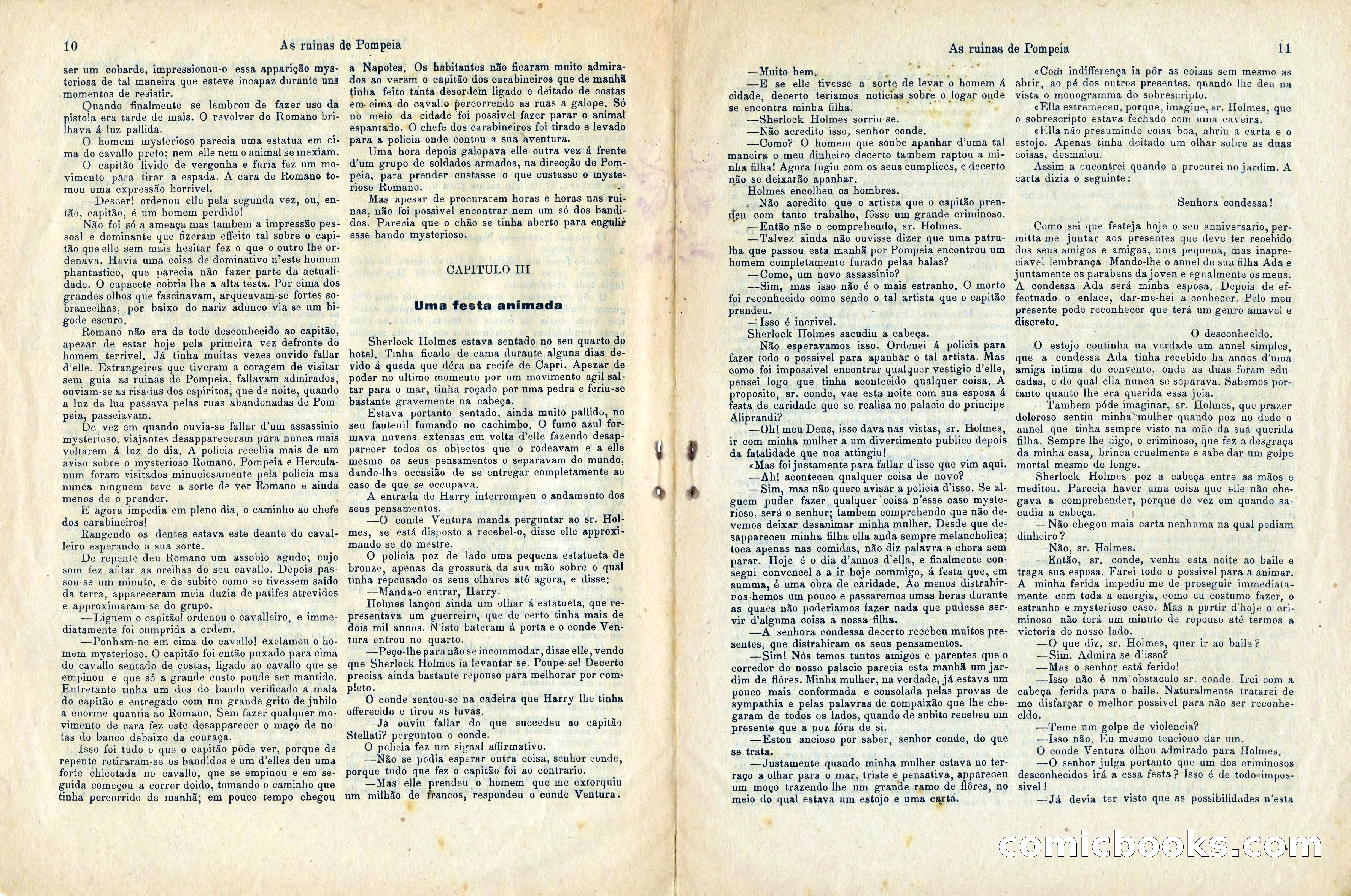 As Ruinas de Pompeya (The Ruins of Pompeii) — page 7 of 15