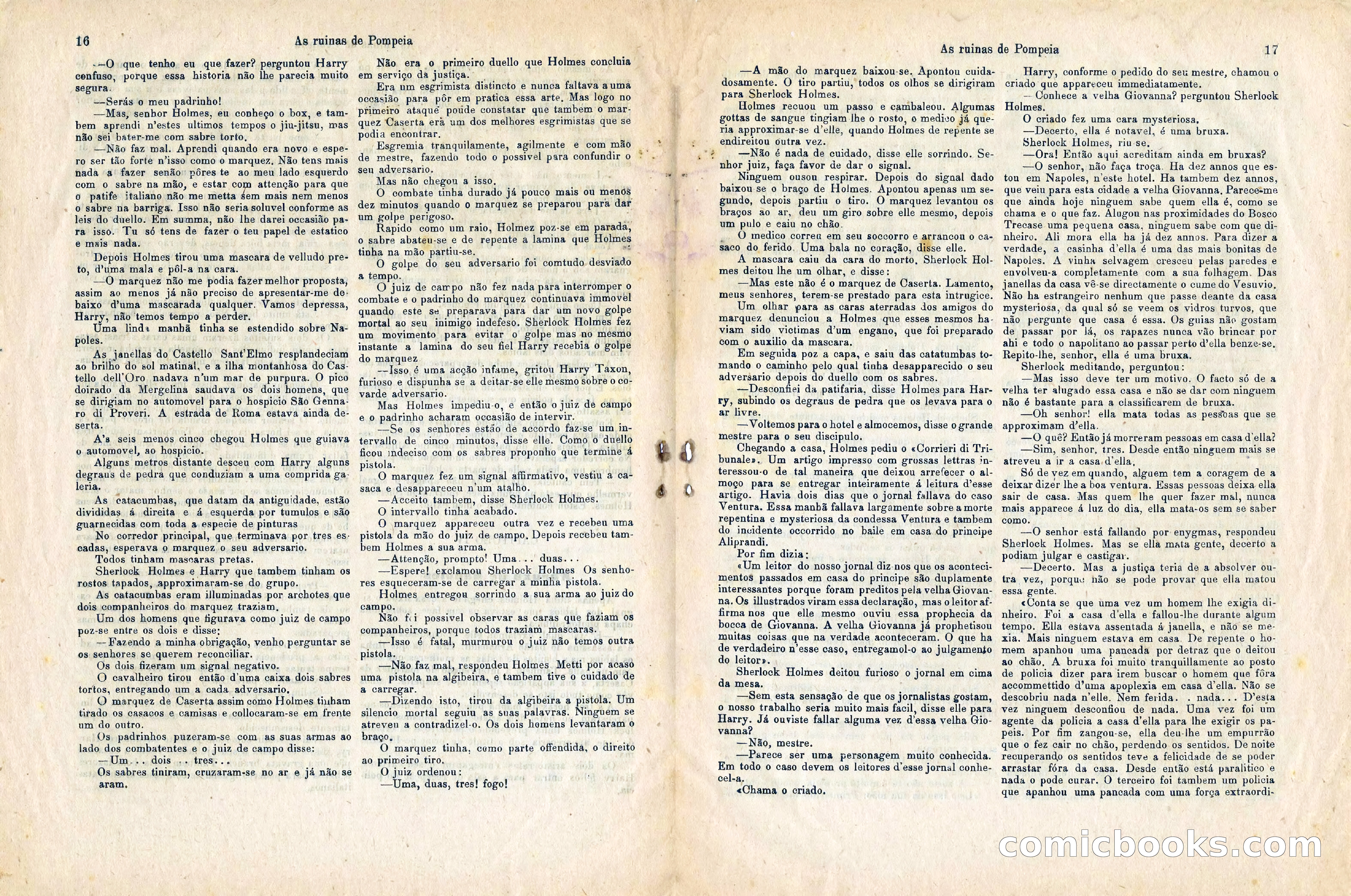 As Ruinas de Pompeya (The Ruins of Pompeii) — page 10 of 15