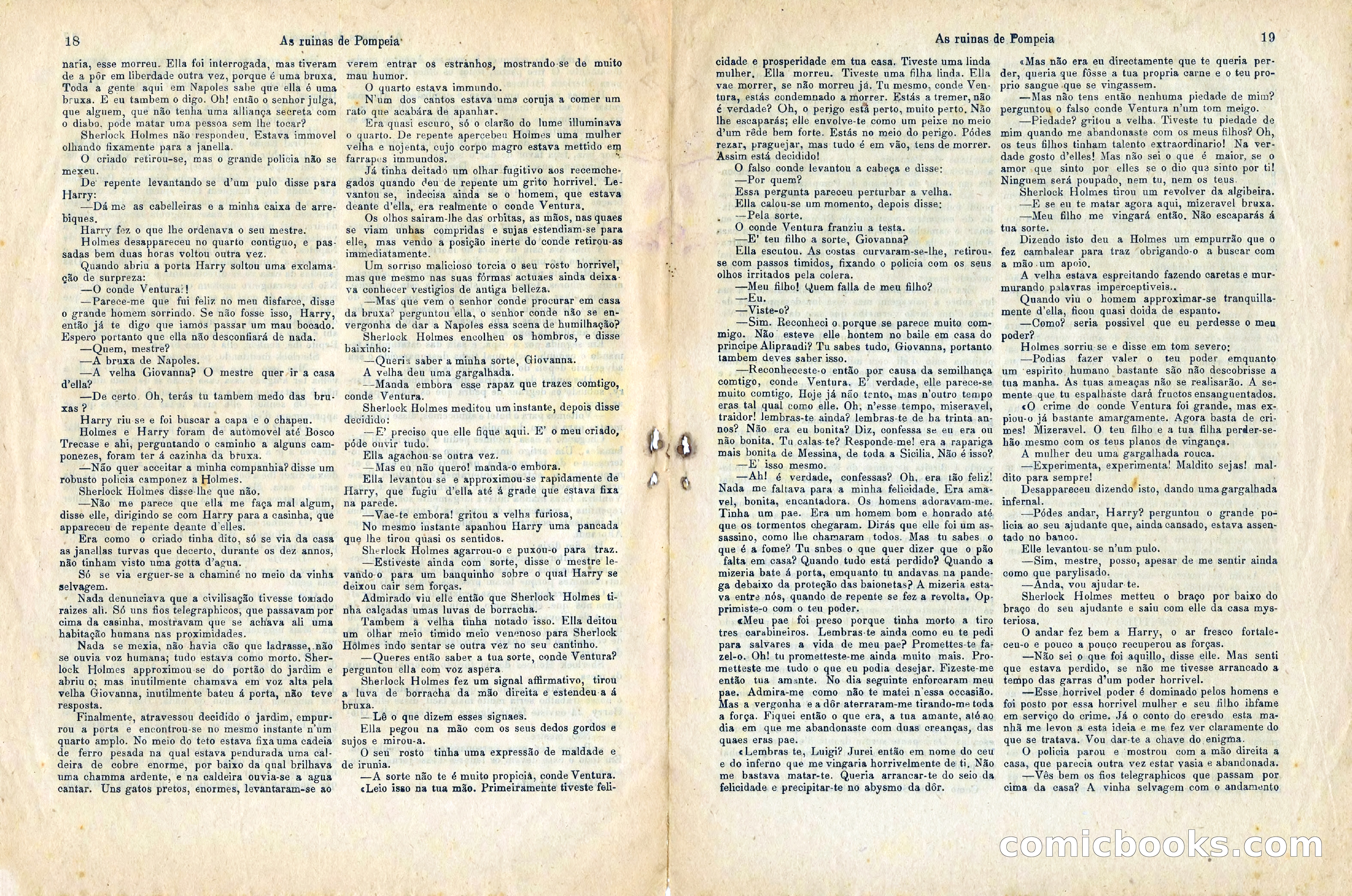 As Ruinas de Pompeya (The Ruins of Pompeii) — page 11 of 15