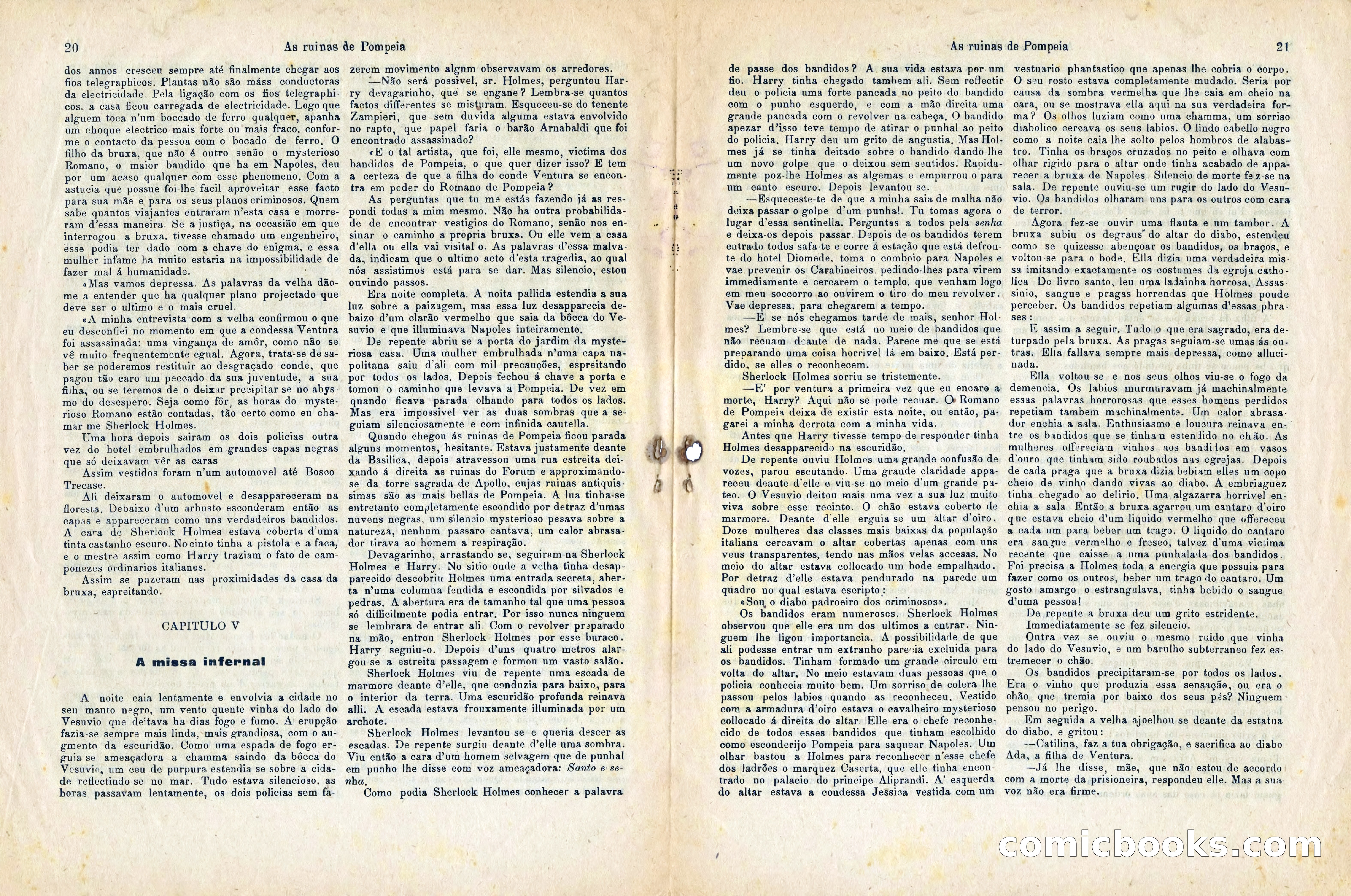 As Ruinas de Pompeya (The Ruins of Pompeii) — page 12 of 15